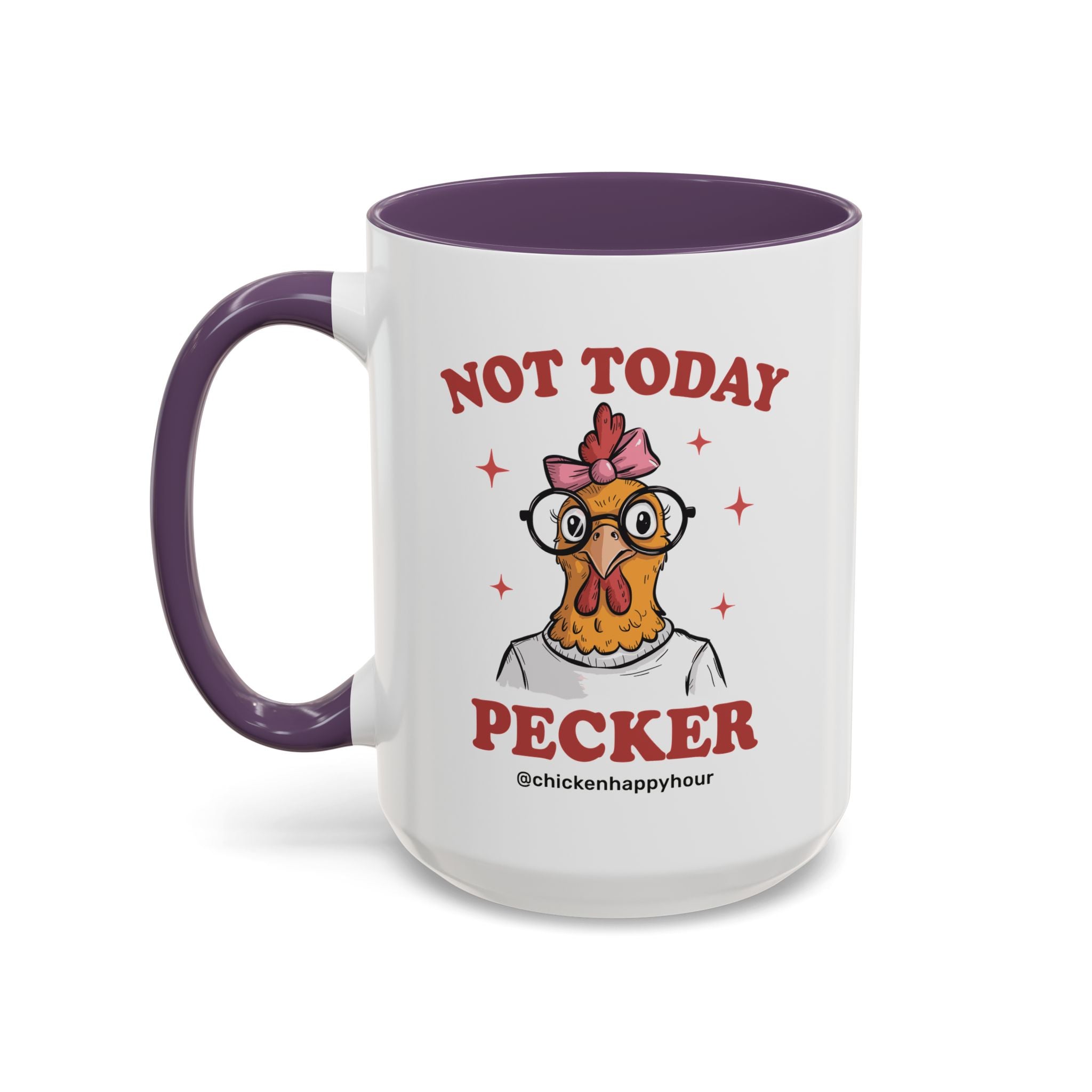 Not Today Pecker Coffee Mug