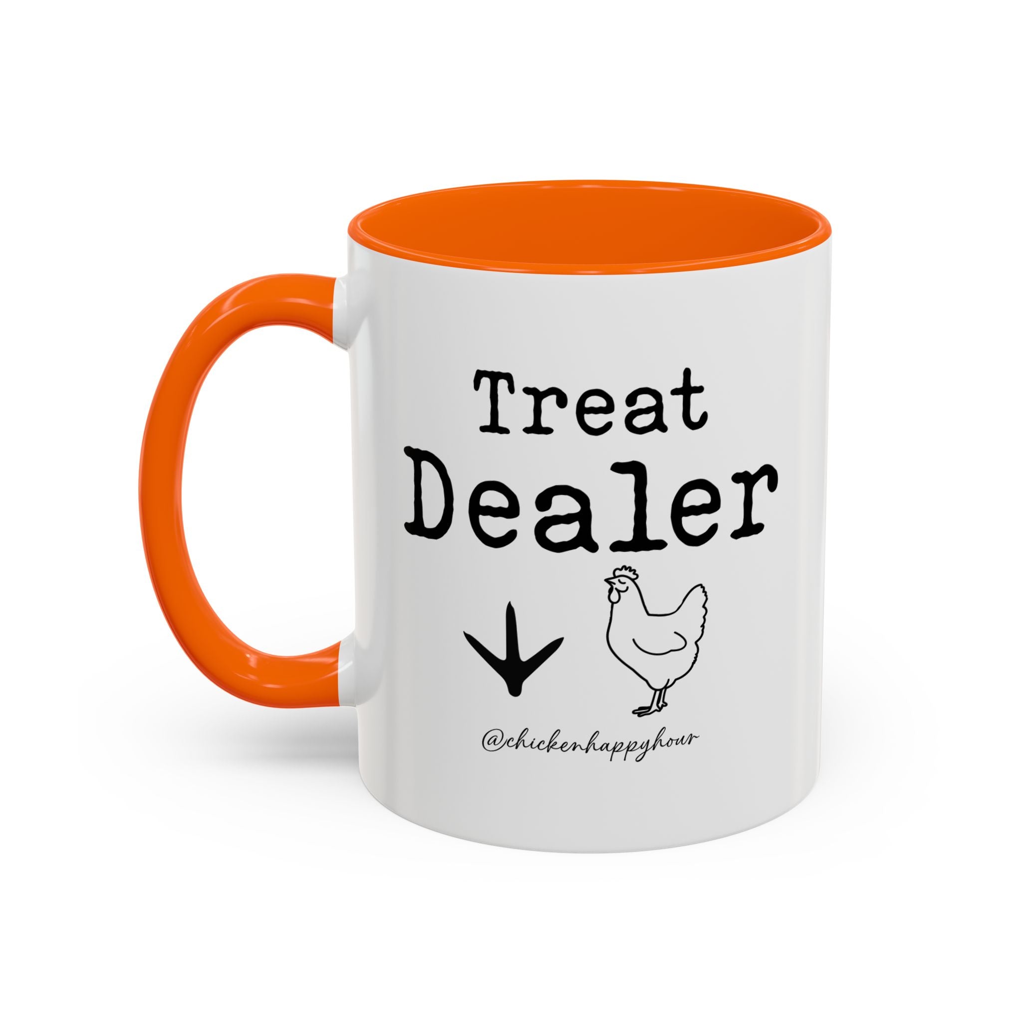 Treat Dealer with Chicken Coffee Mug