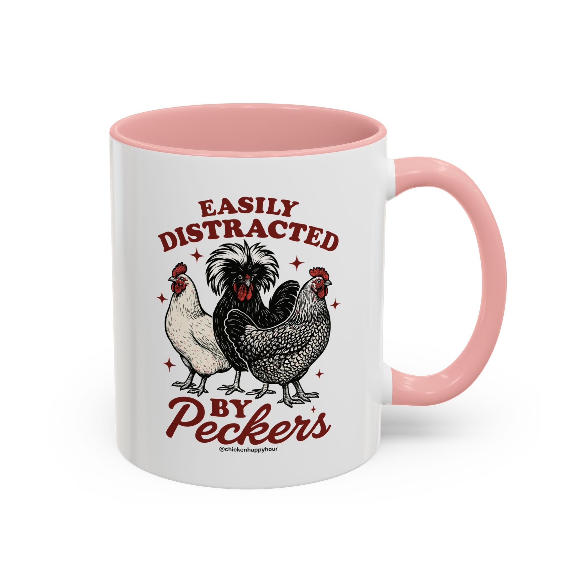 Easily Distracted By Peckers Coffee Mug