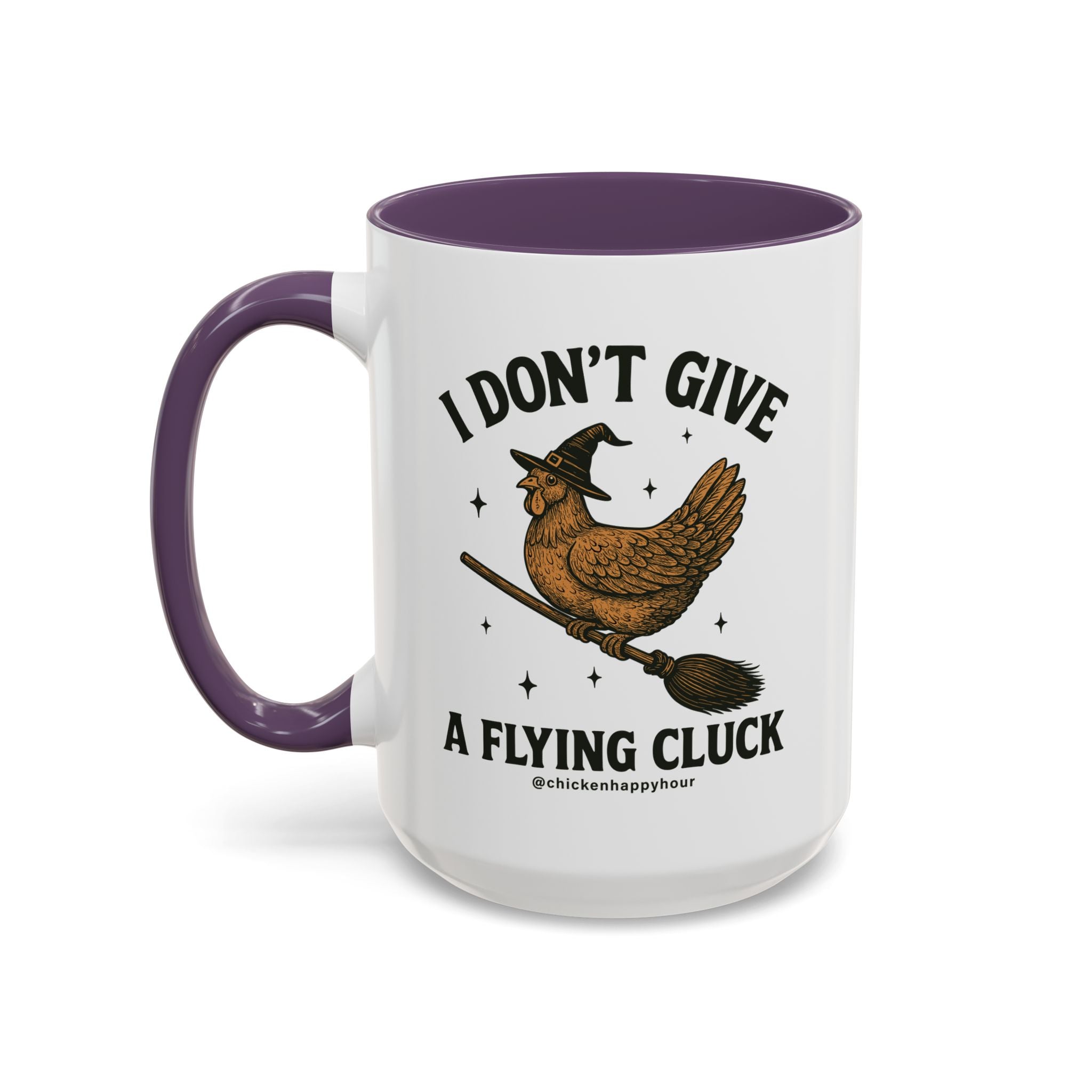 I Don’t Give a Flying Cluck V-Neck Tee Coffee Mug