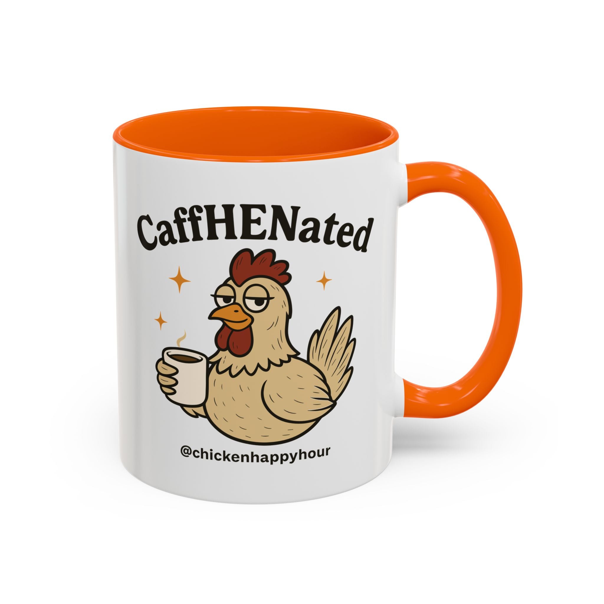 CaffHENated Coffee Mug