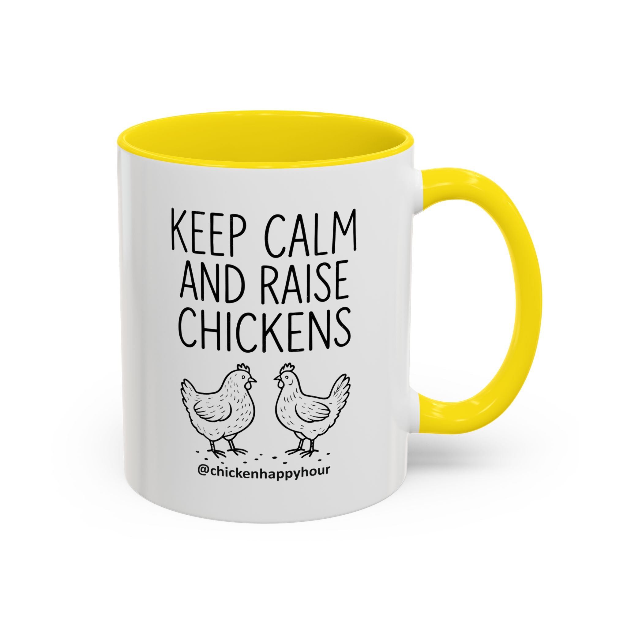 Keep Calm and Raise Chickens Coffee Mug
