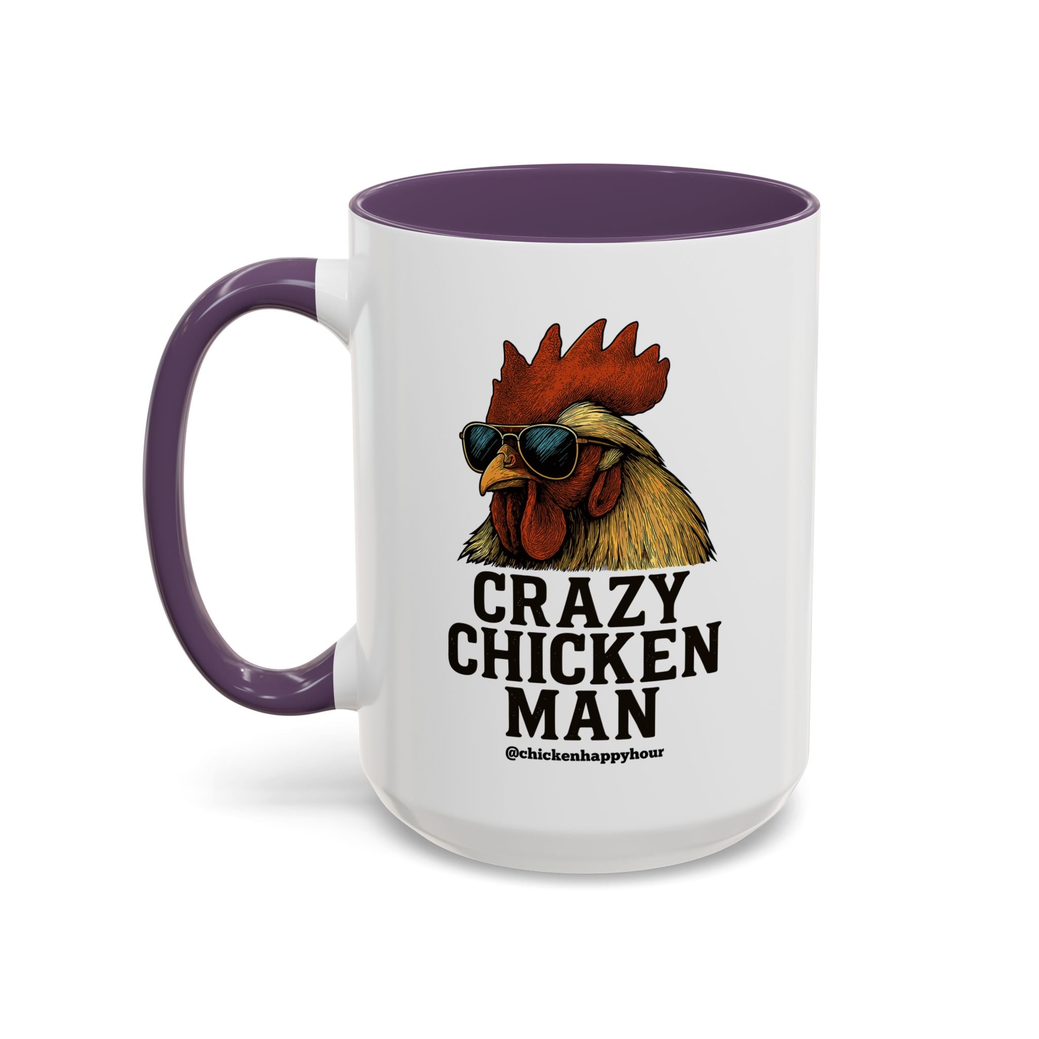 Crazy Chicken Man Coffee Mug