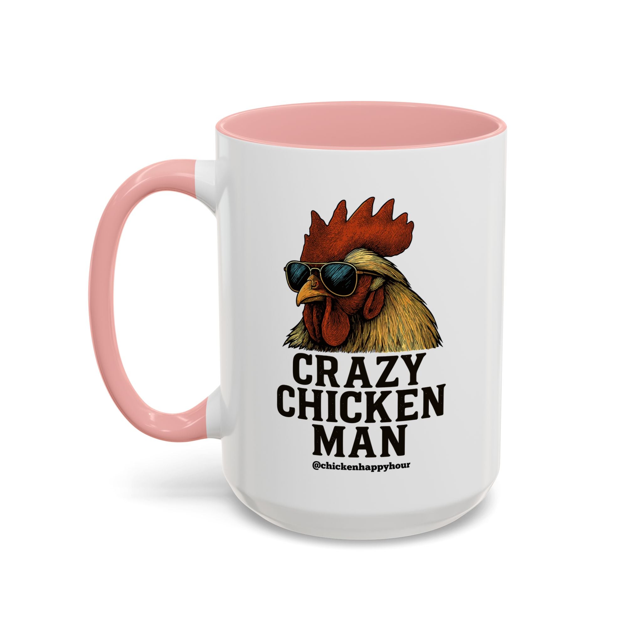 Crazy Chicken Man Coffee Mug
