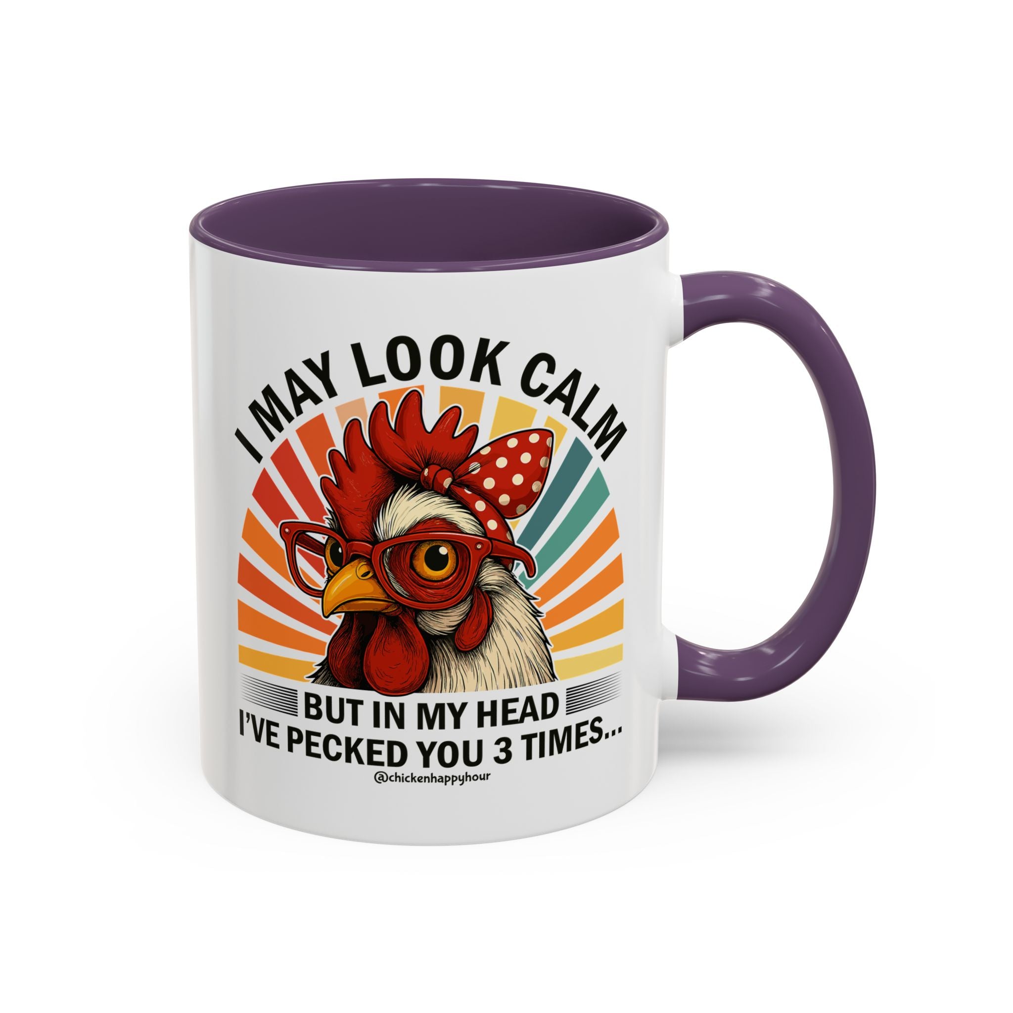 I May Look Calm Coffee Mug