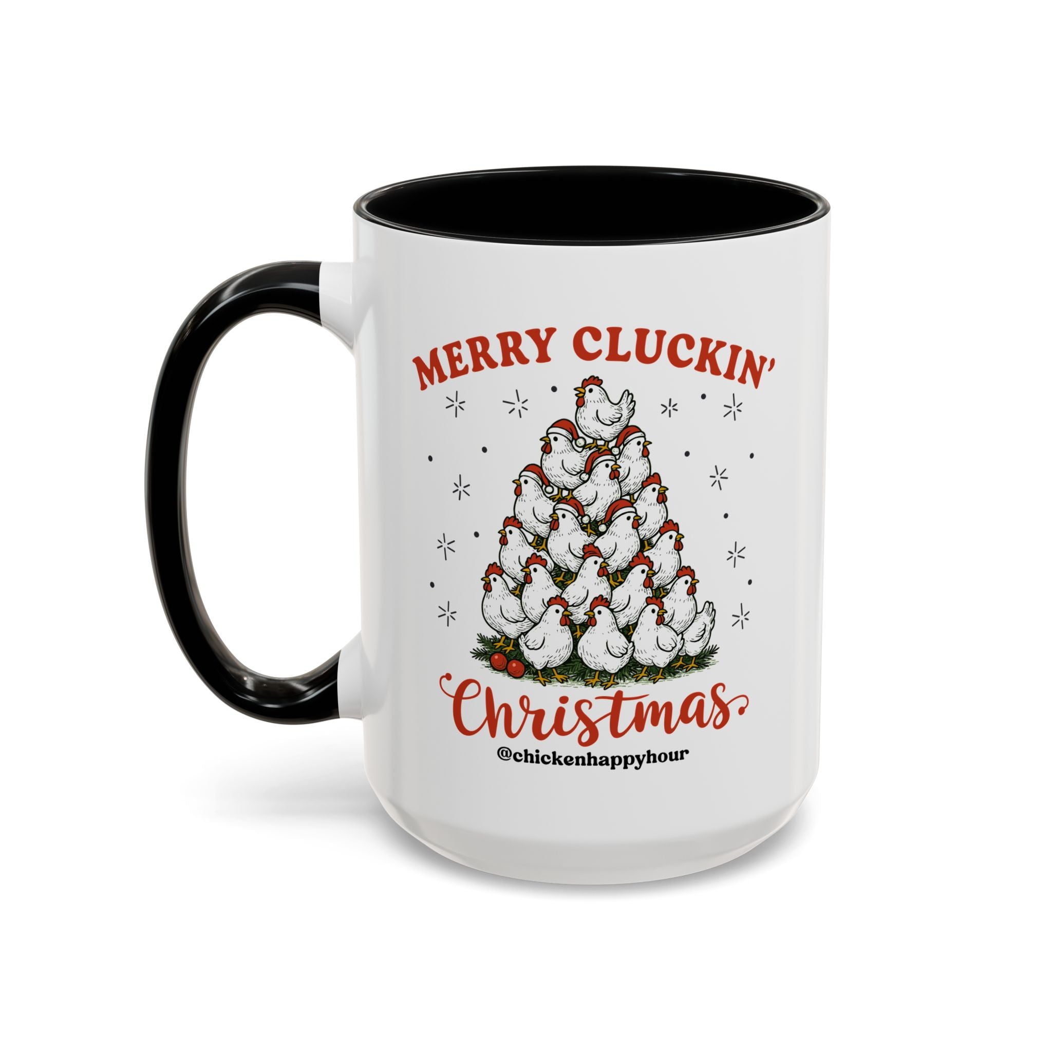 Merry Cluckin' Coffee Mug