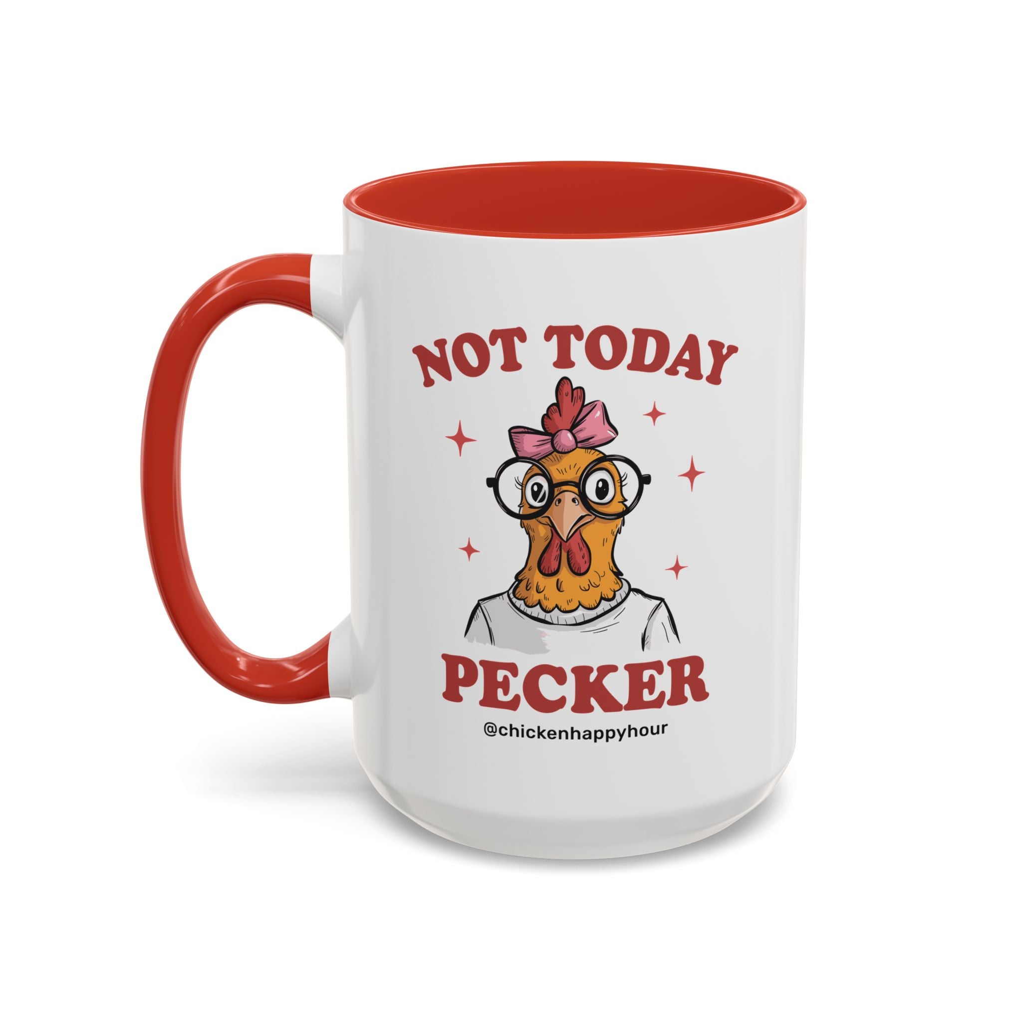 Not Today Pecker Coffee Mug