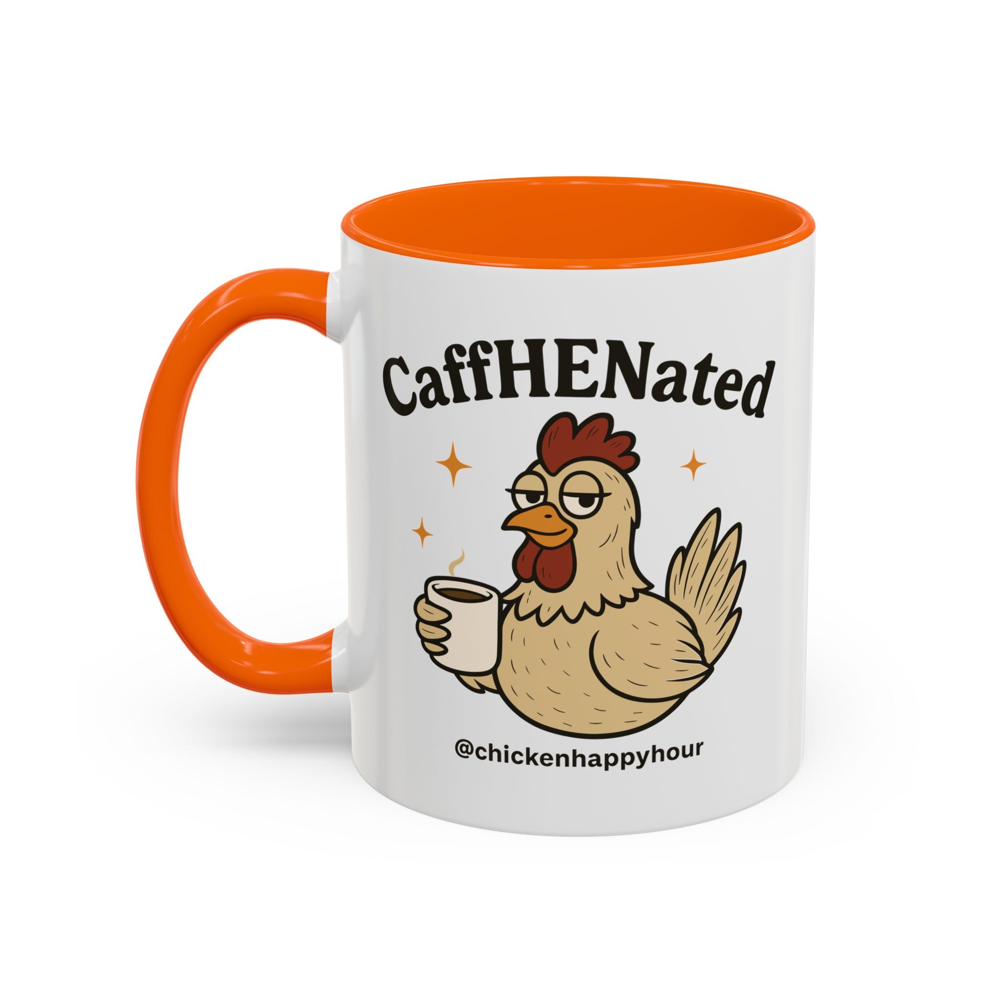 CaffHENated Coffee Mug