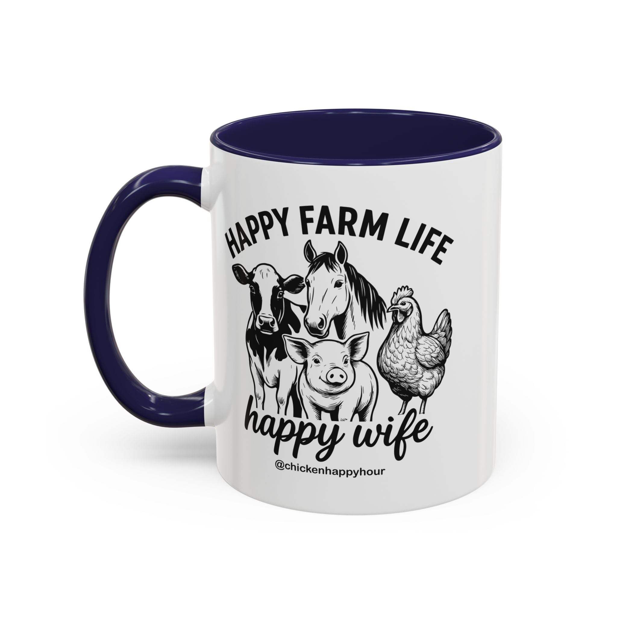 Happy Farm Life Happy Wife 01 Coffee Mug