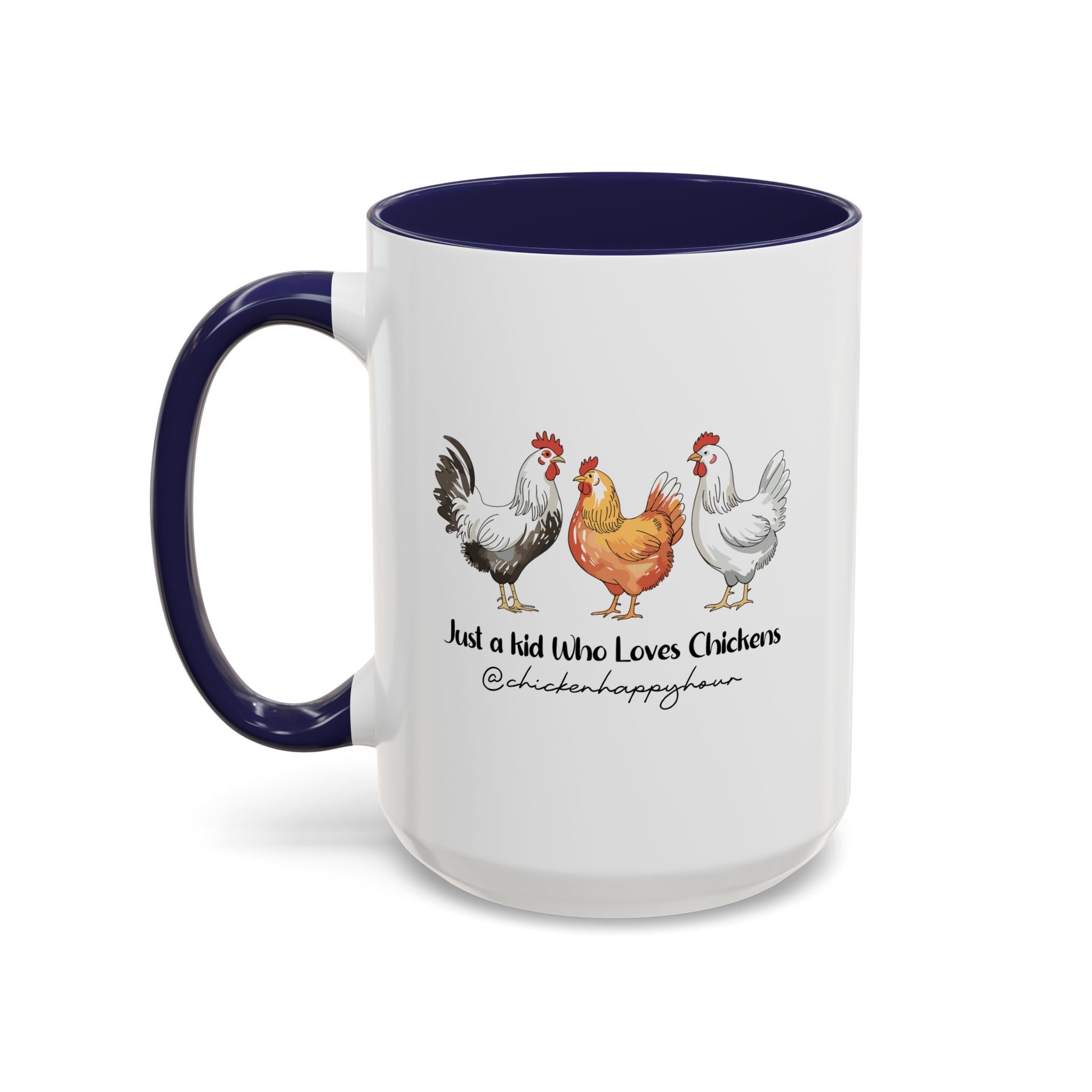 Just a kid Who Loves Chickens Coffee Mug