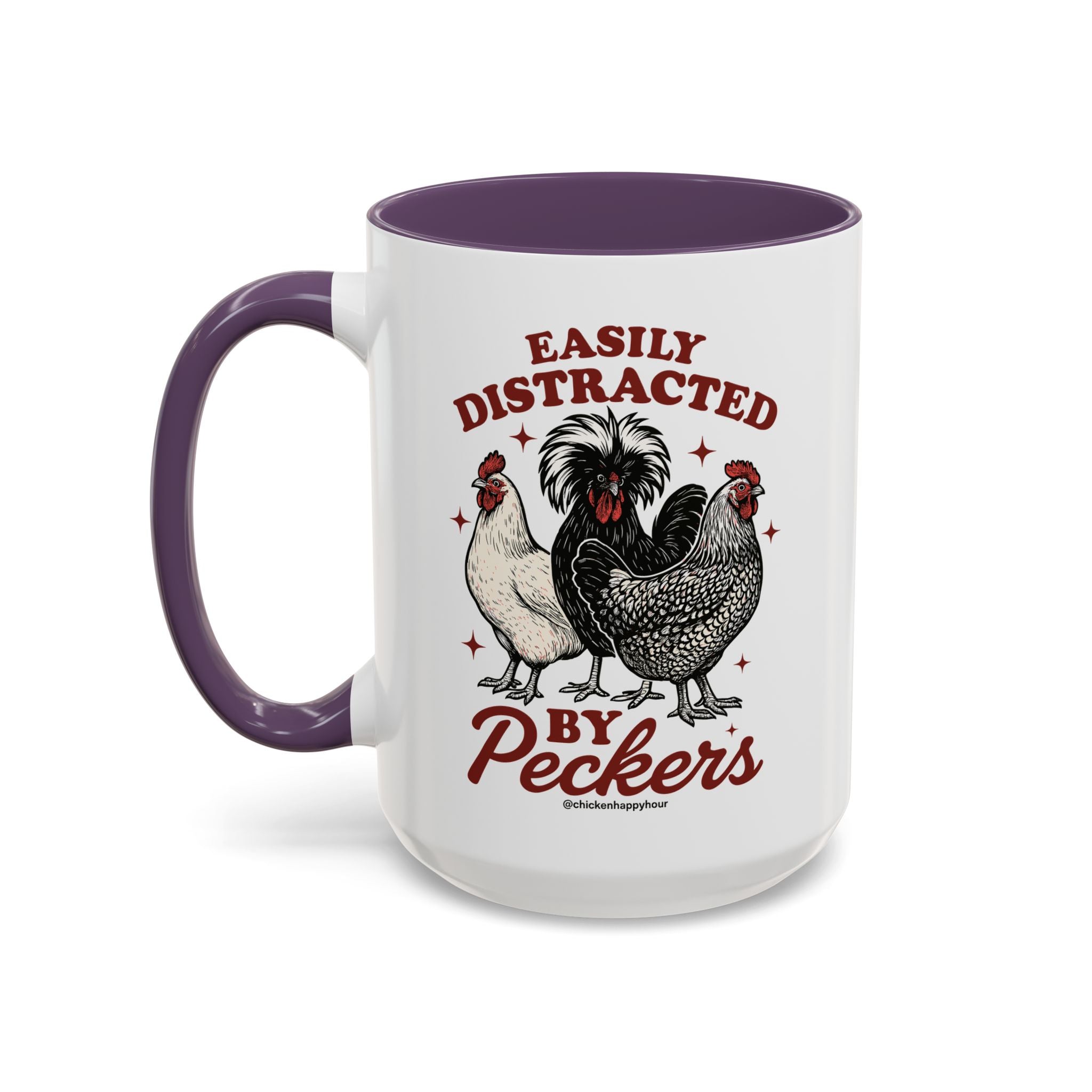 Easily Distracted By Peckers Coffee Mug