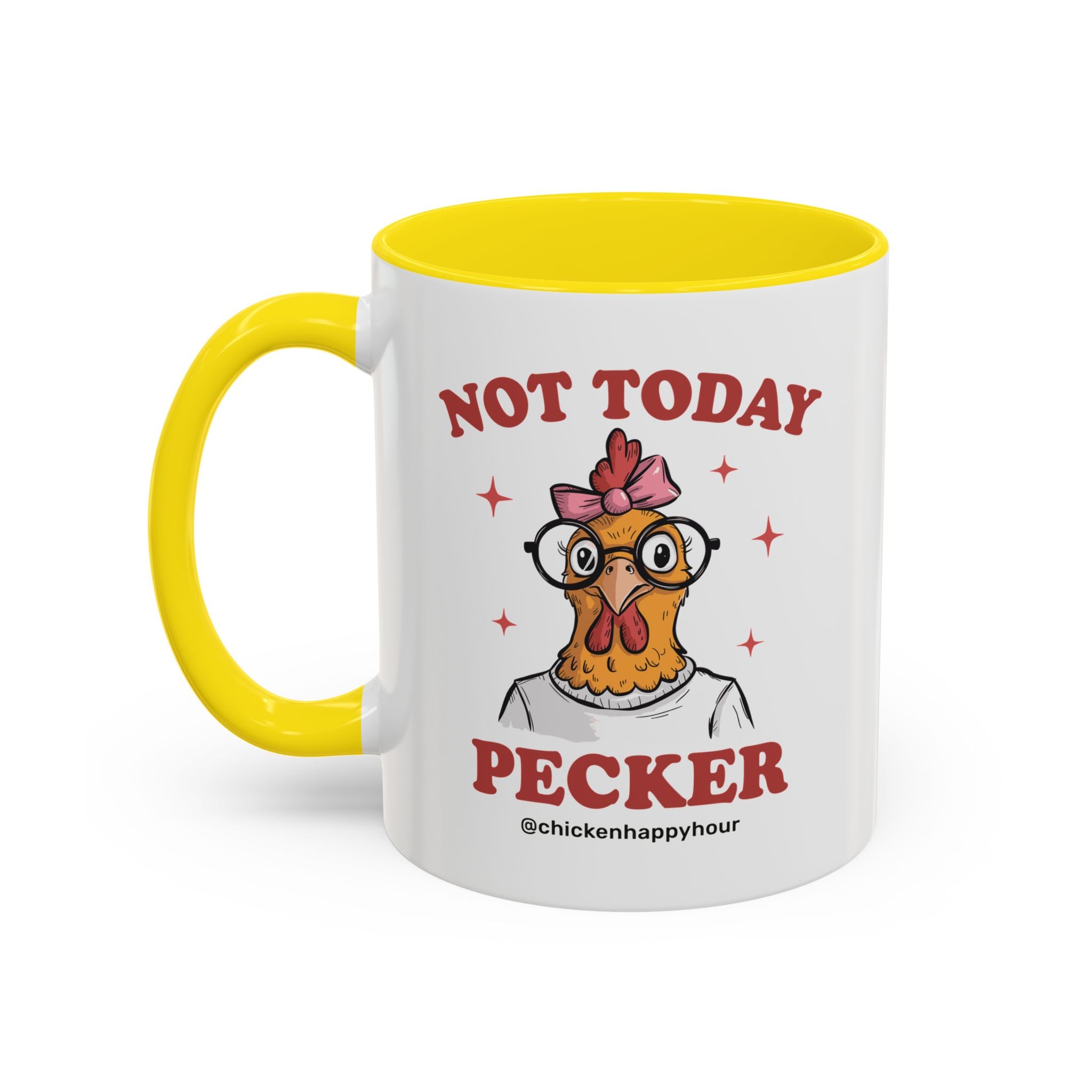 Not Today Pecker Coffee Mug