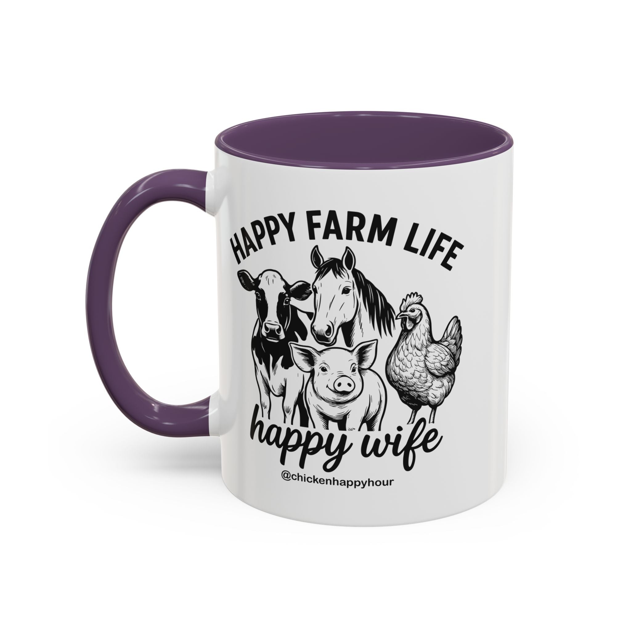 Happy Farm Life Happy Wife 01 Coffee Mug
