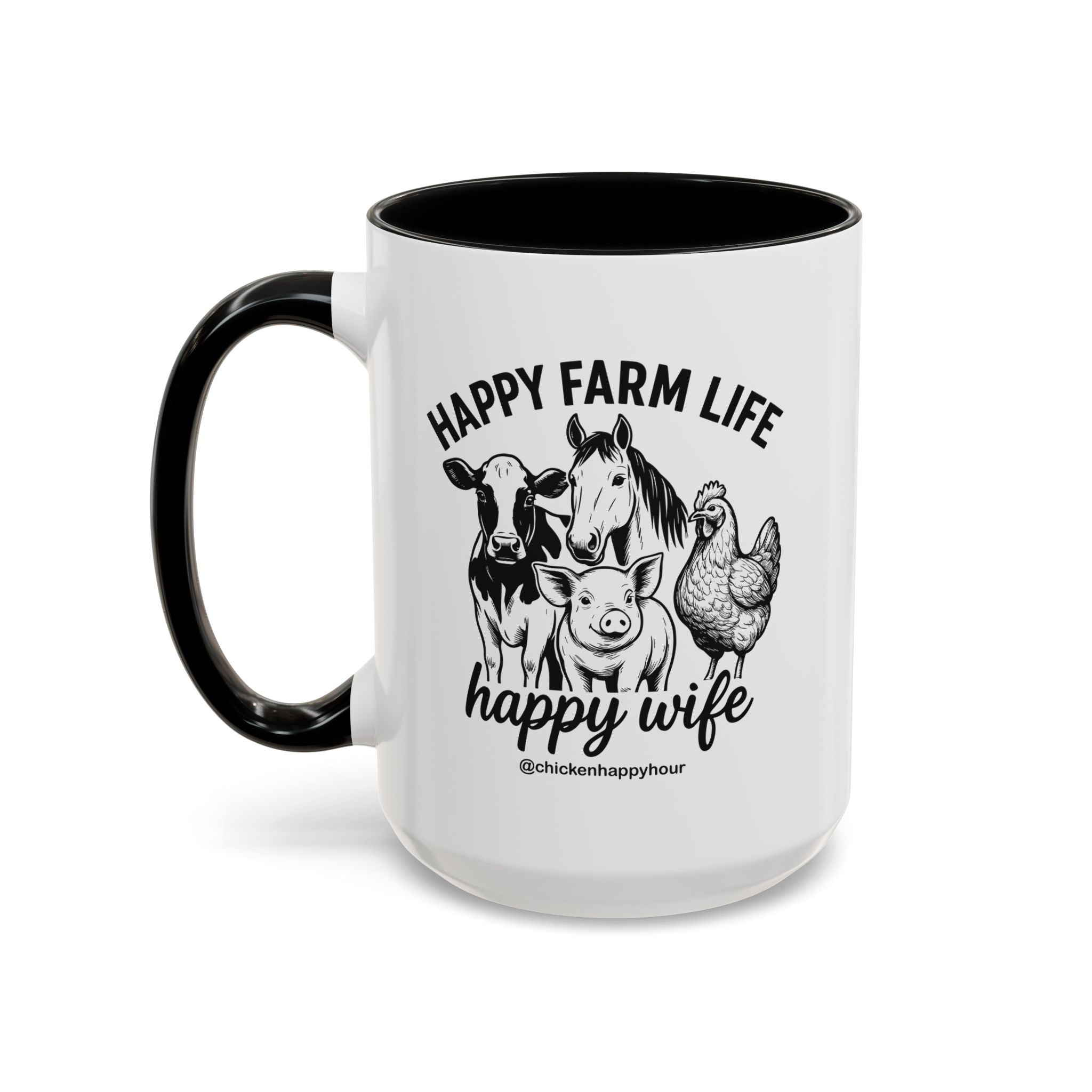 Happy Farm Life Happy Wife 01 Coffee Mug