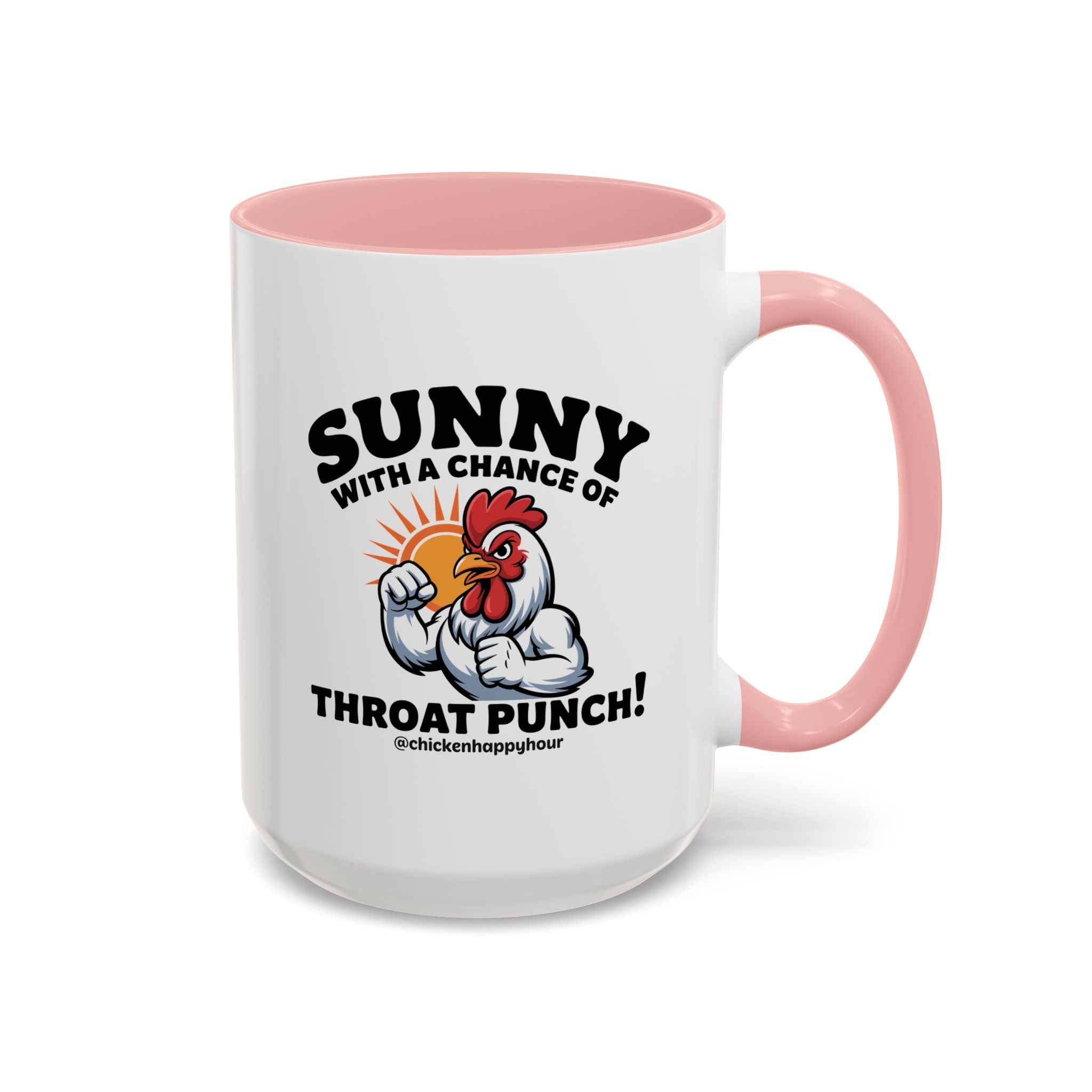 Sunny with a Chance of Throat Punch Coffee Mug