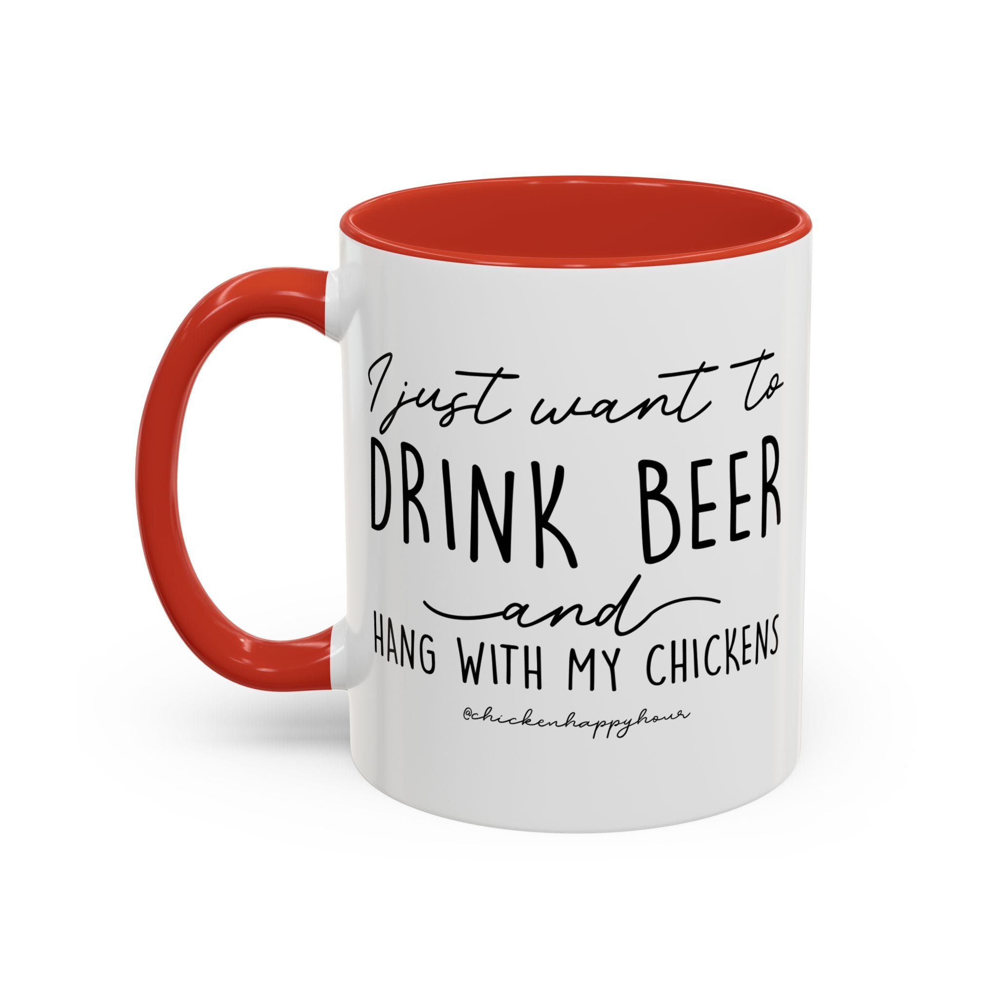 I Just Want to Drink Beer Mug