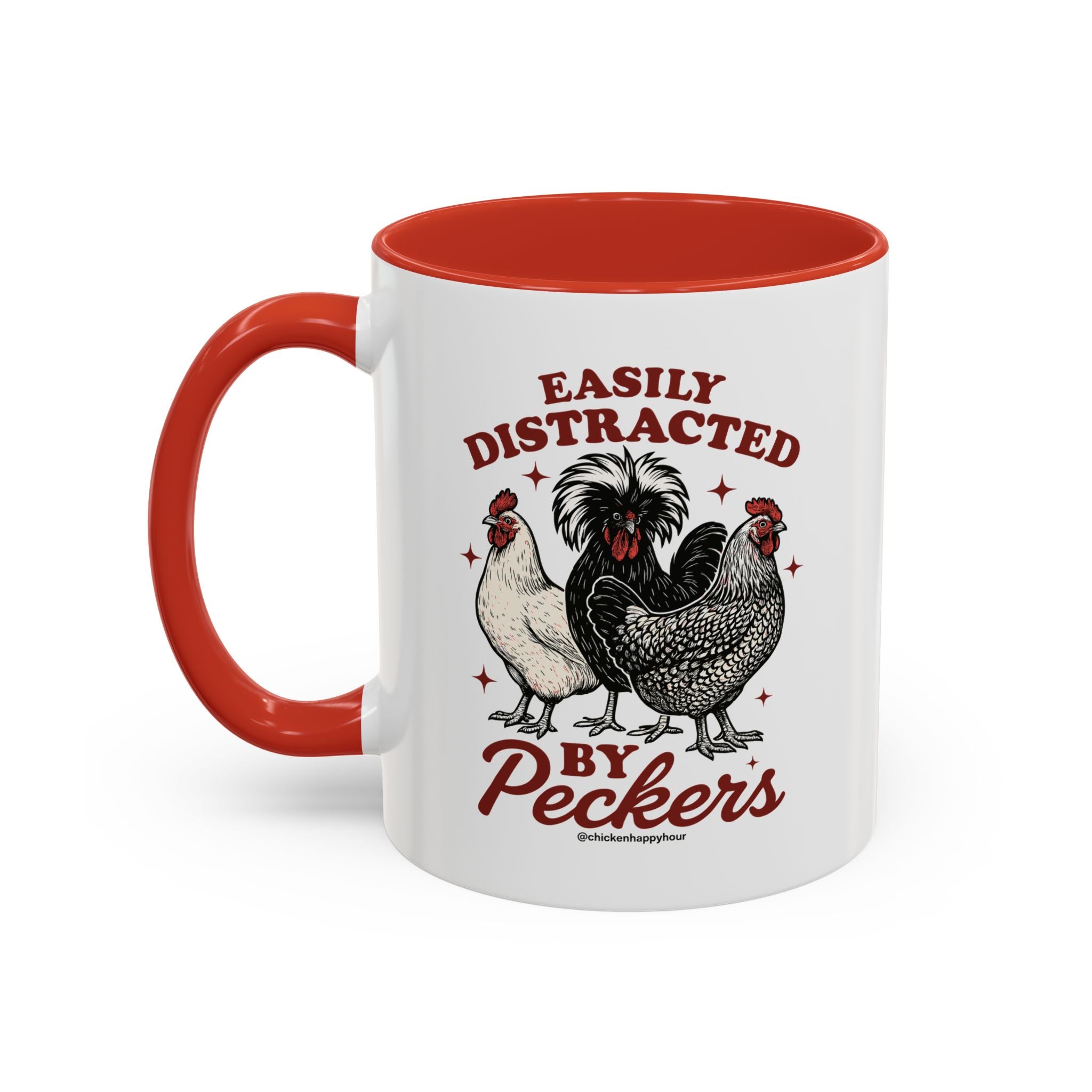 Easily Distracted By Peckers Coffee Mug