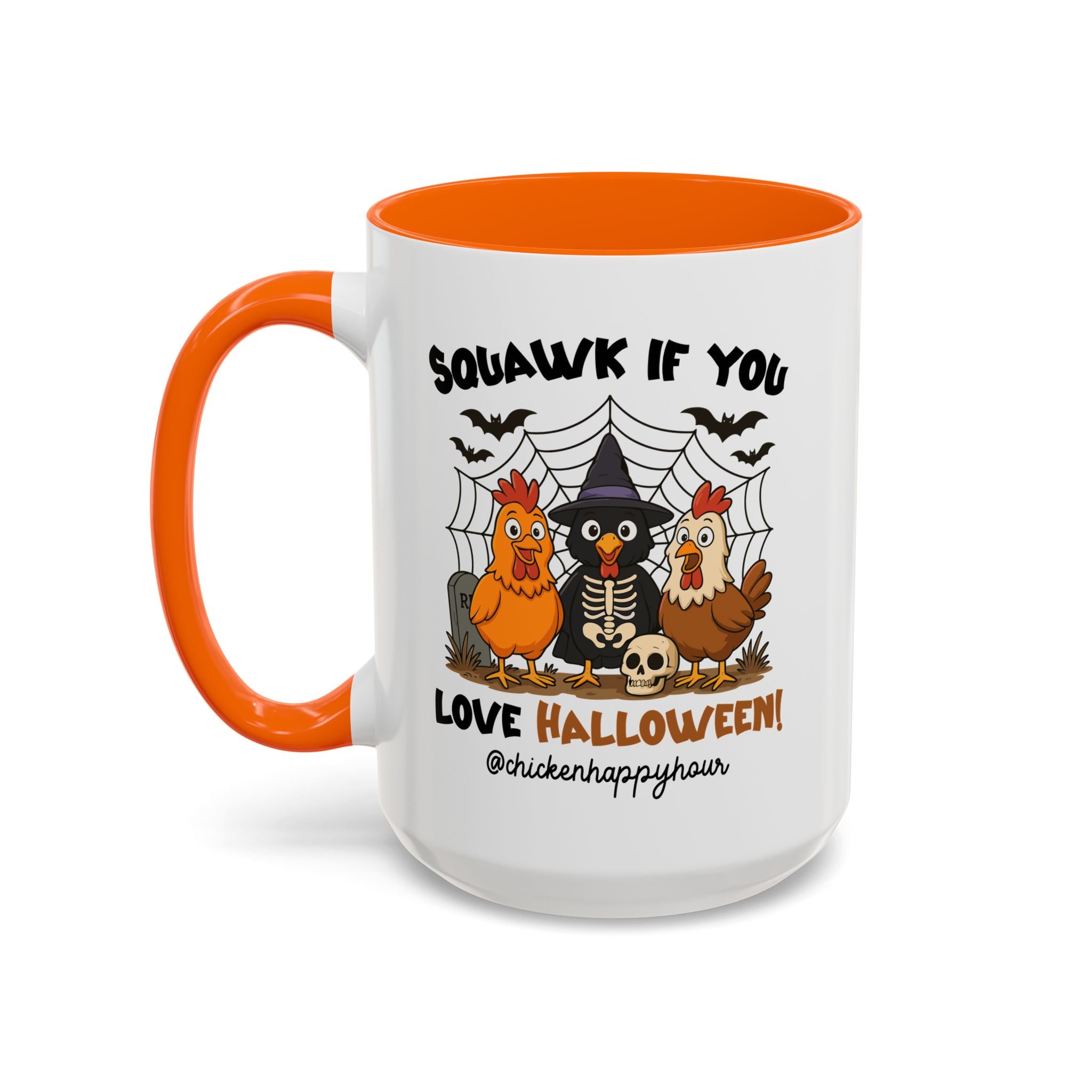 Squawk if you Love Halloween Coffee Mug