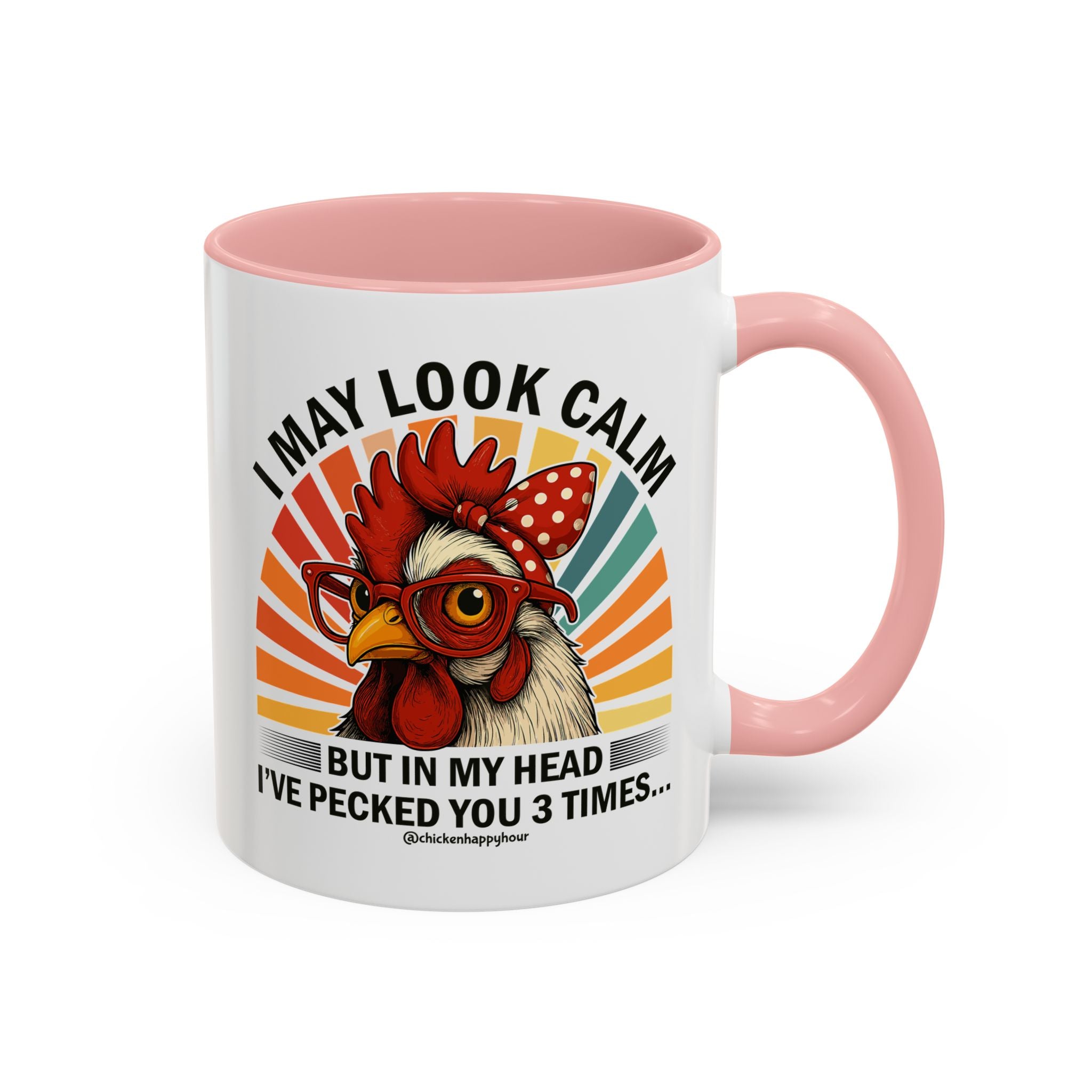 I May Look Calm Coffee Mug