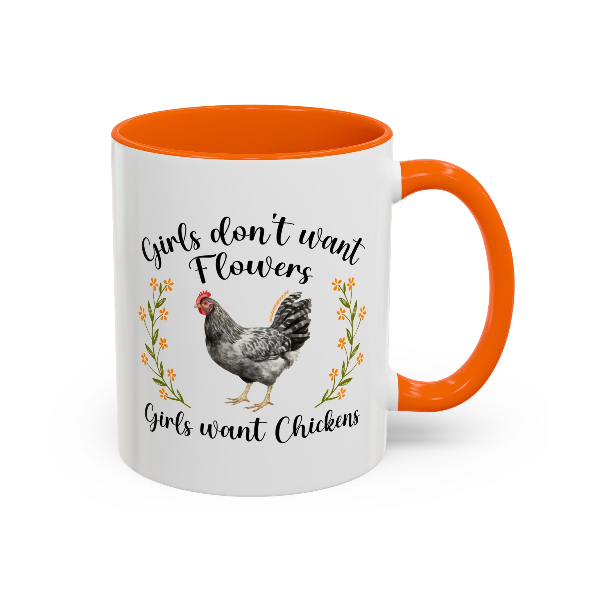 Girls Want Chickens Coffee Mug