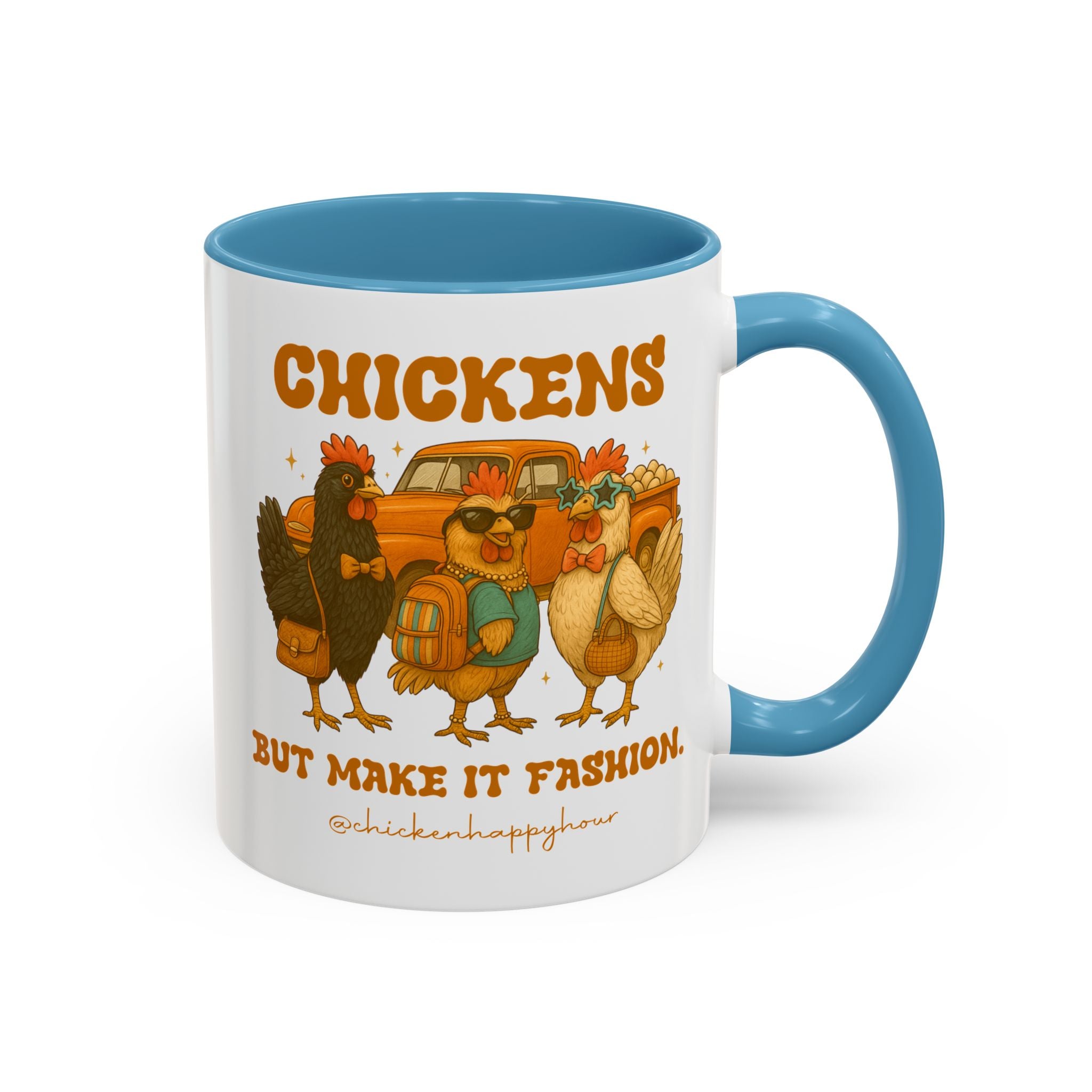 Chickens But Make it Fashion Coffee Mug