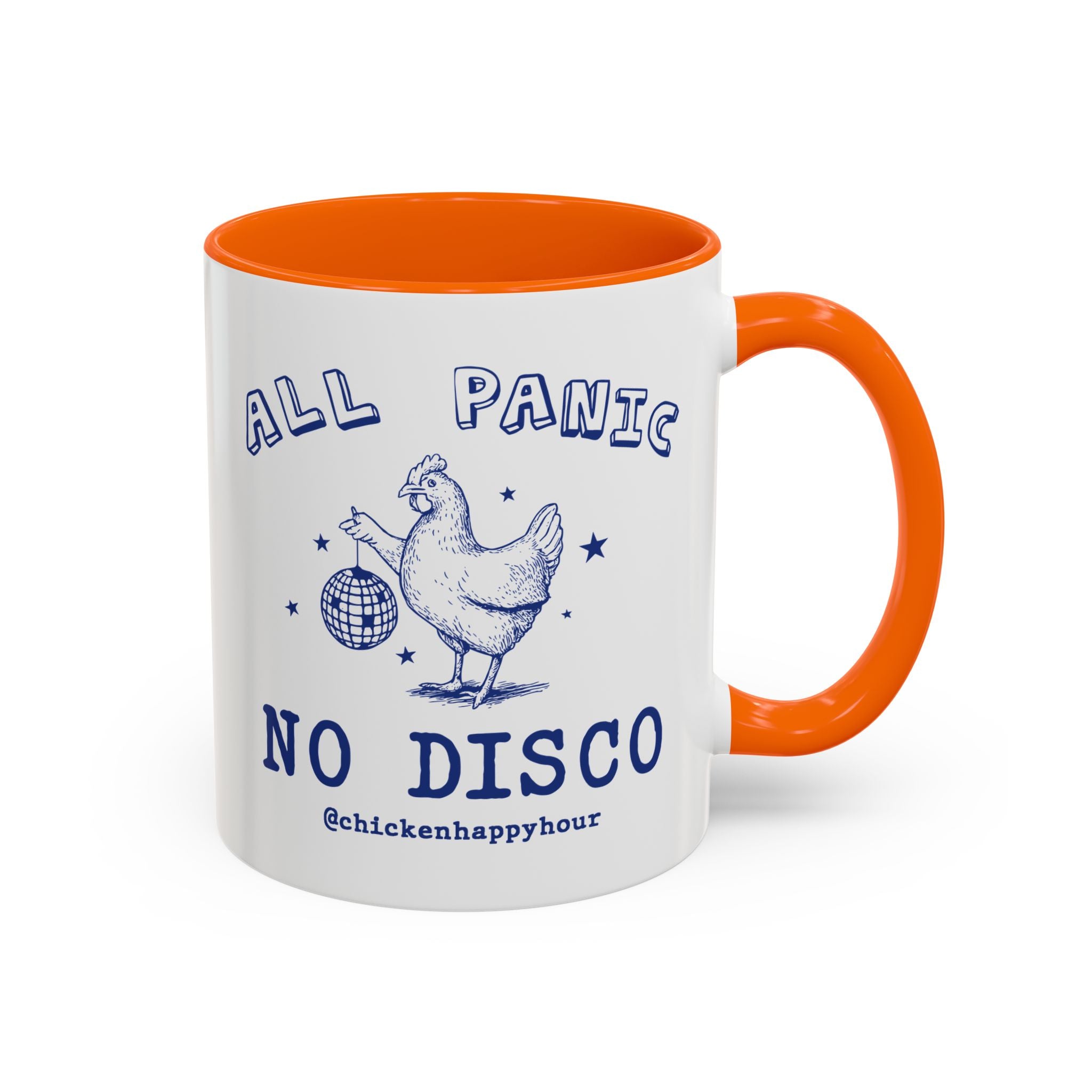 All Panic No Disco Coffee Mug