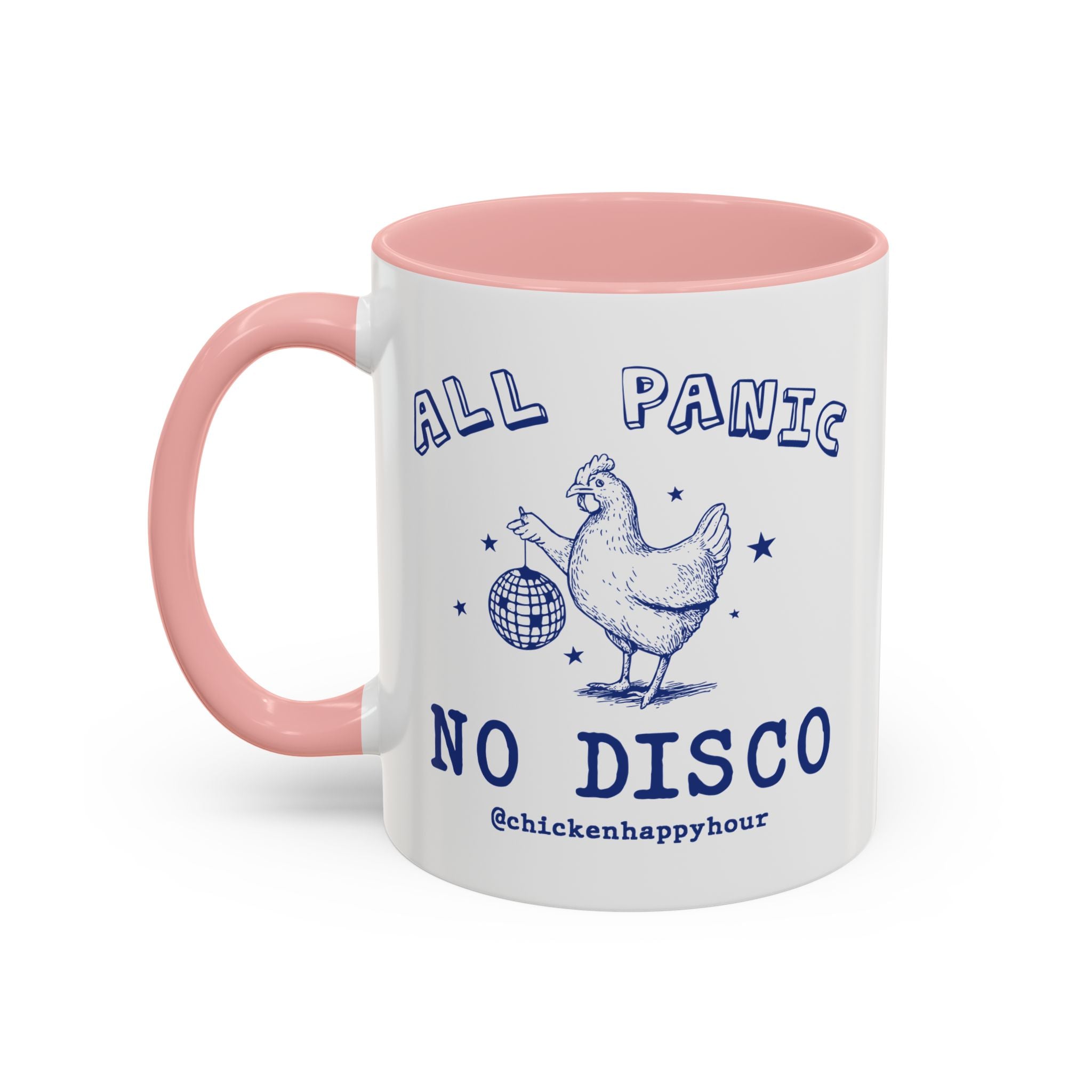 All Panic No Disco Coffee Mug