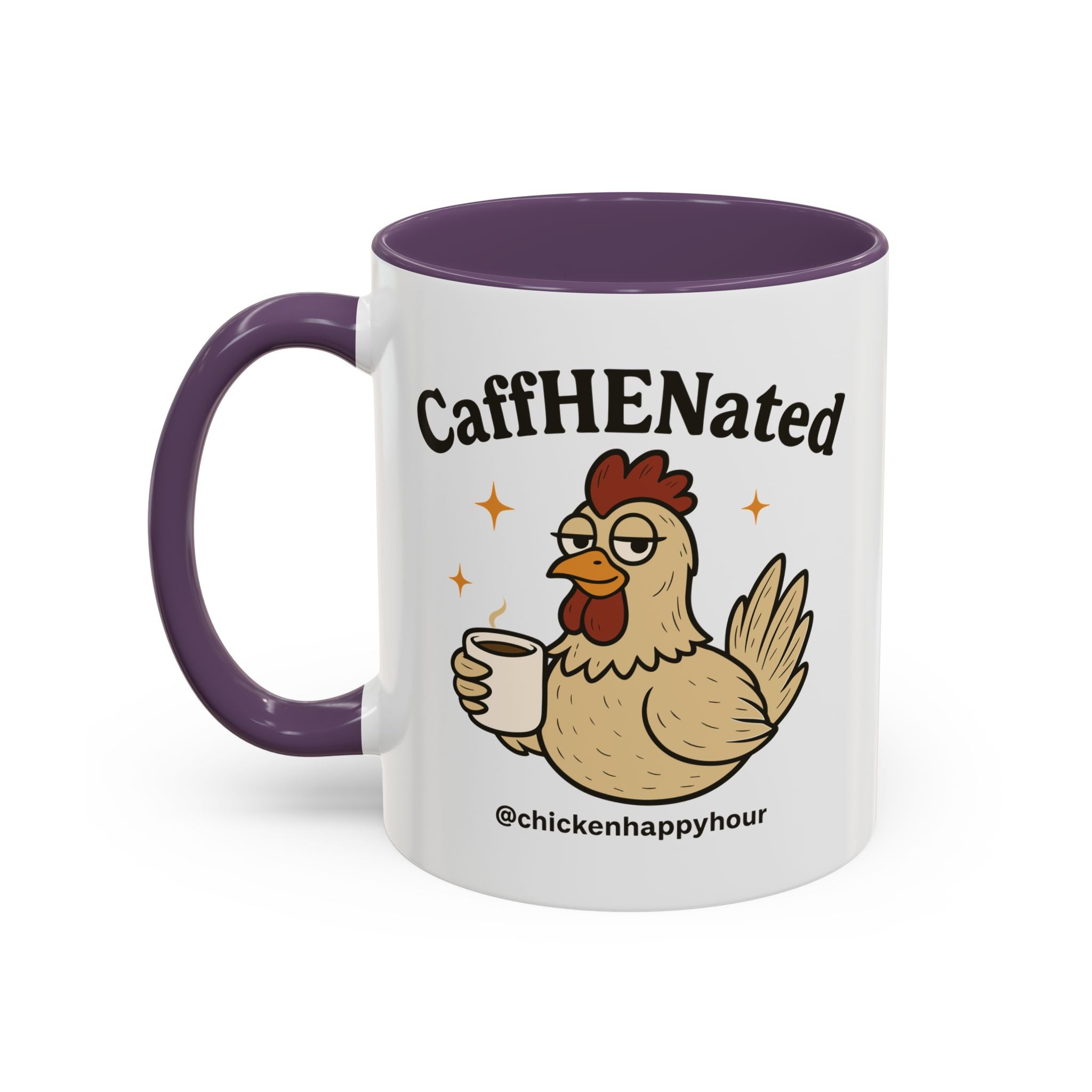 CaffHENated Coffee Mug