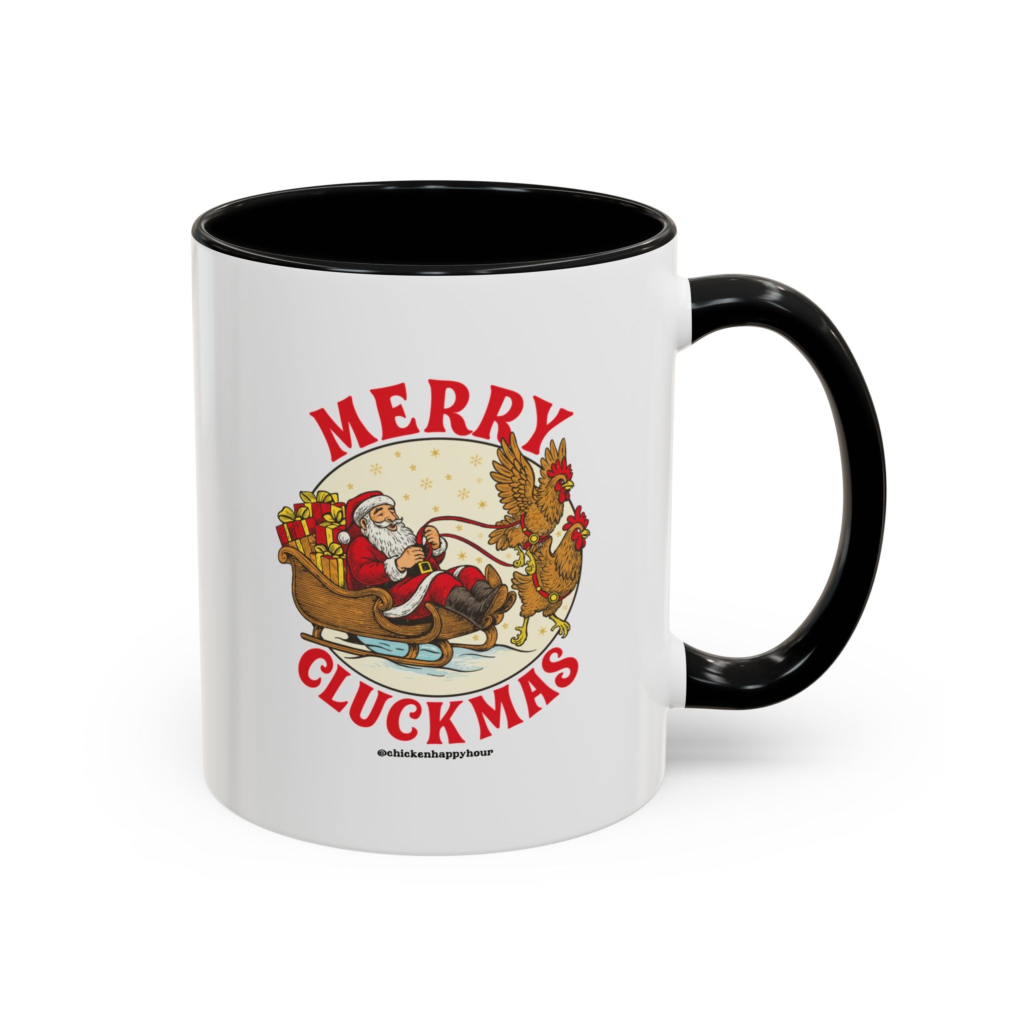 Merry Cluckmus Coffee Mug