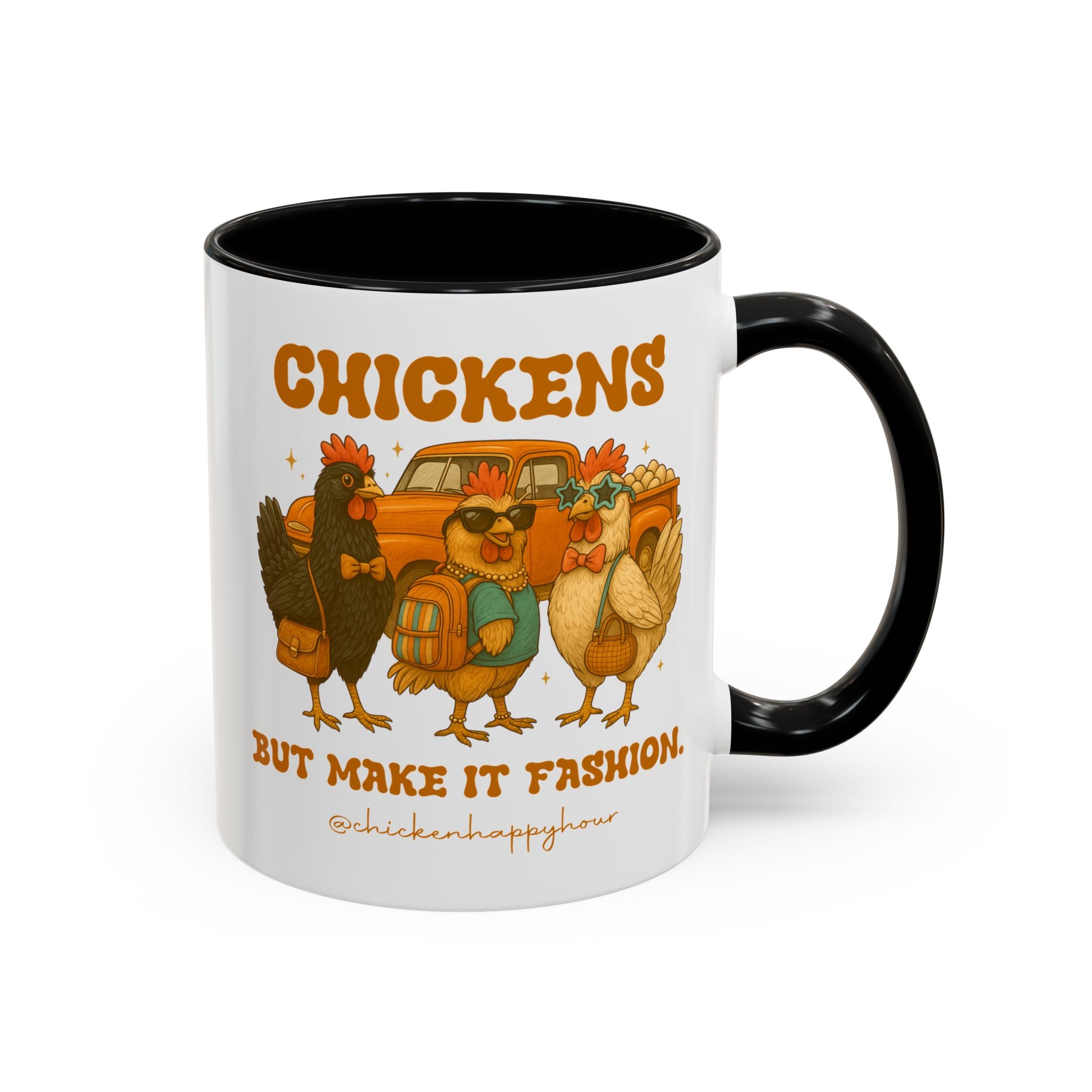 Chickens But Make it Fashion Coffee Mug