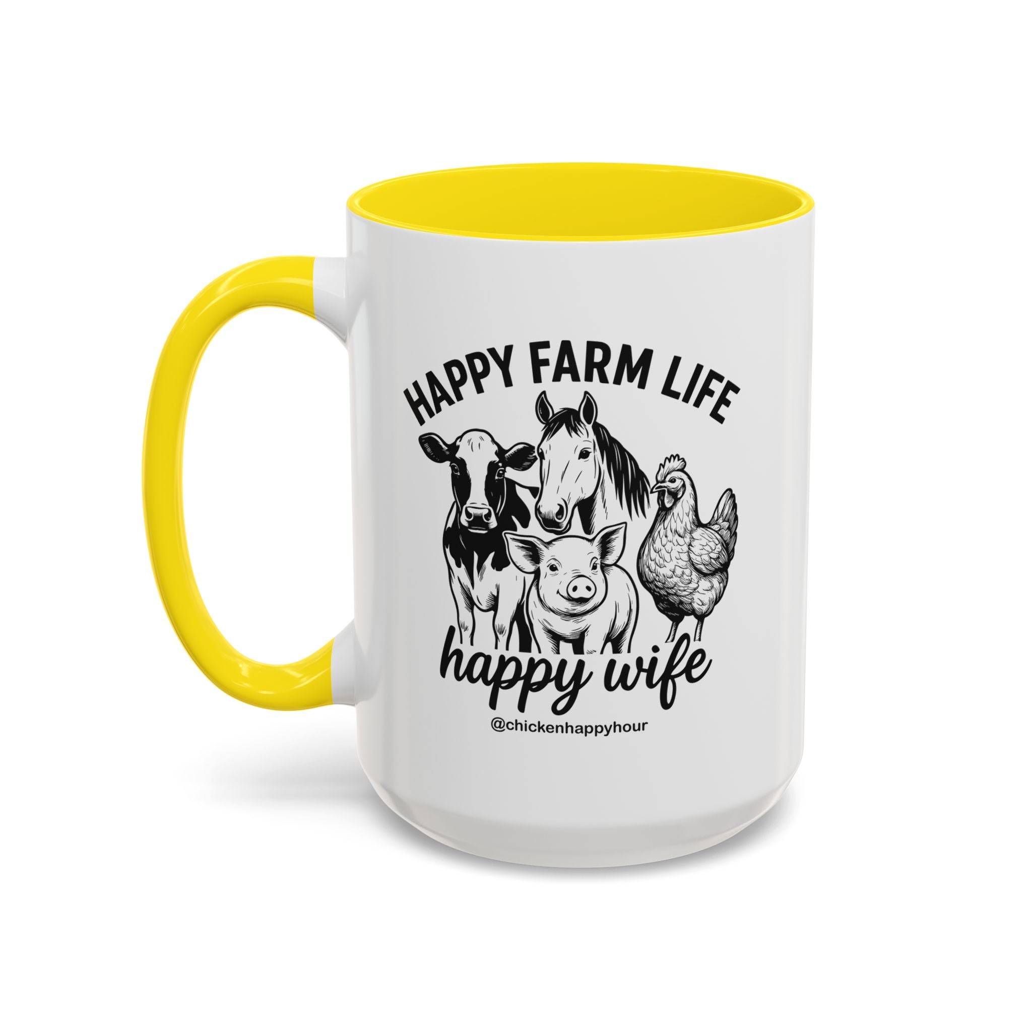 Happy Farm Life Happy Wife 01 Coffee Mug