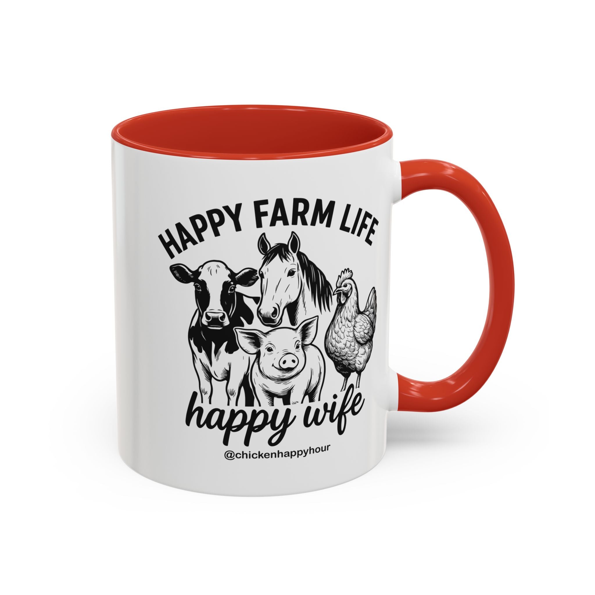 Happy Farm Life Happy Wife 01 Coffee Mug