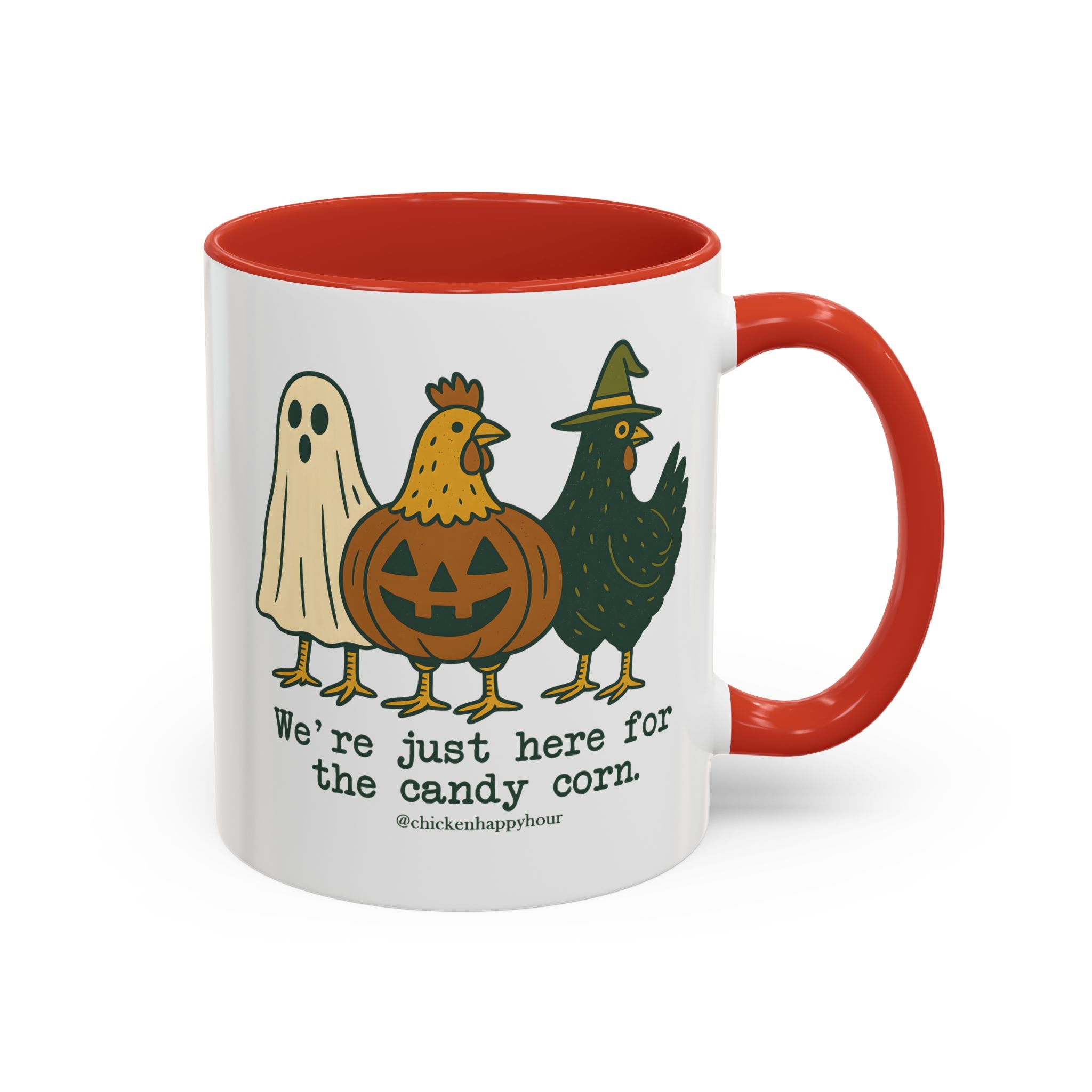 We're Just Here For the Candy Corn Coffee Mug