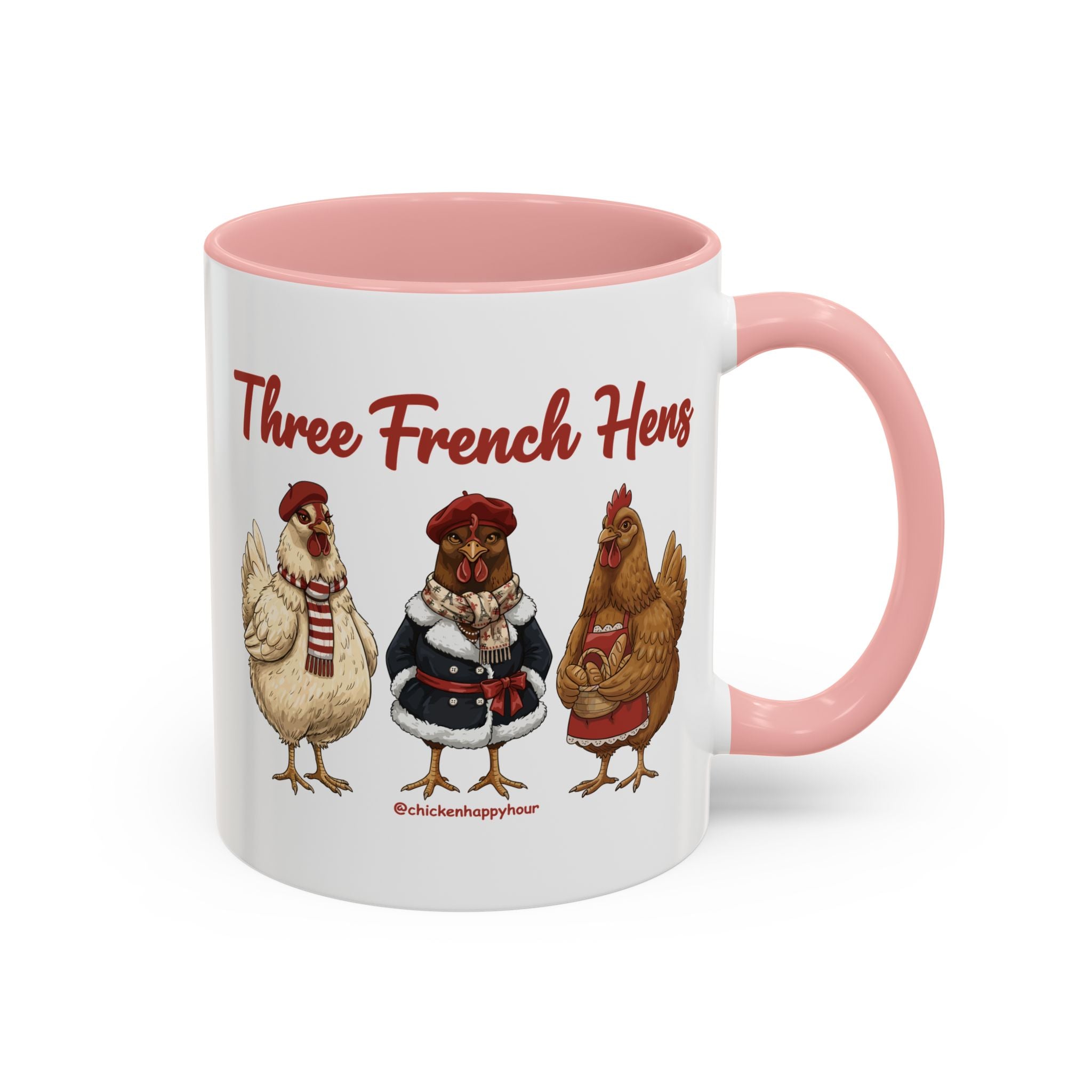Three French Hens Coffee Mug