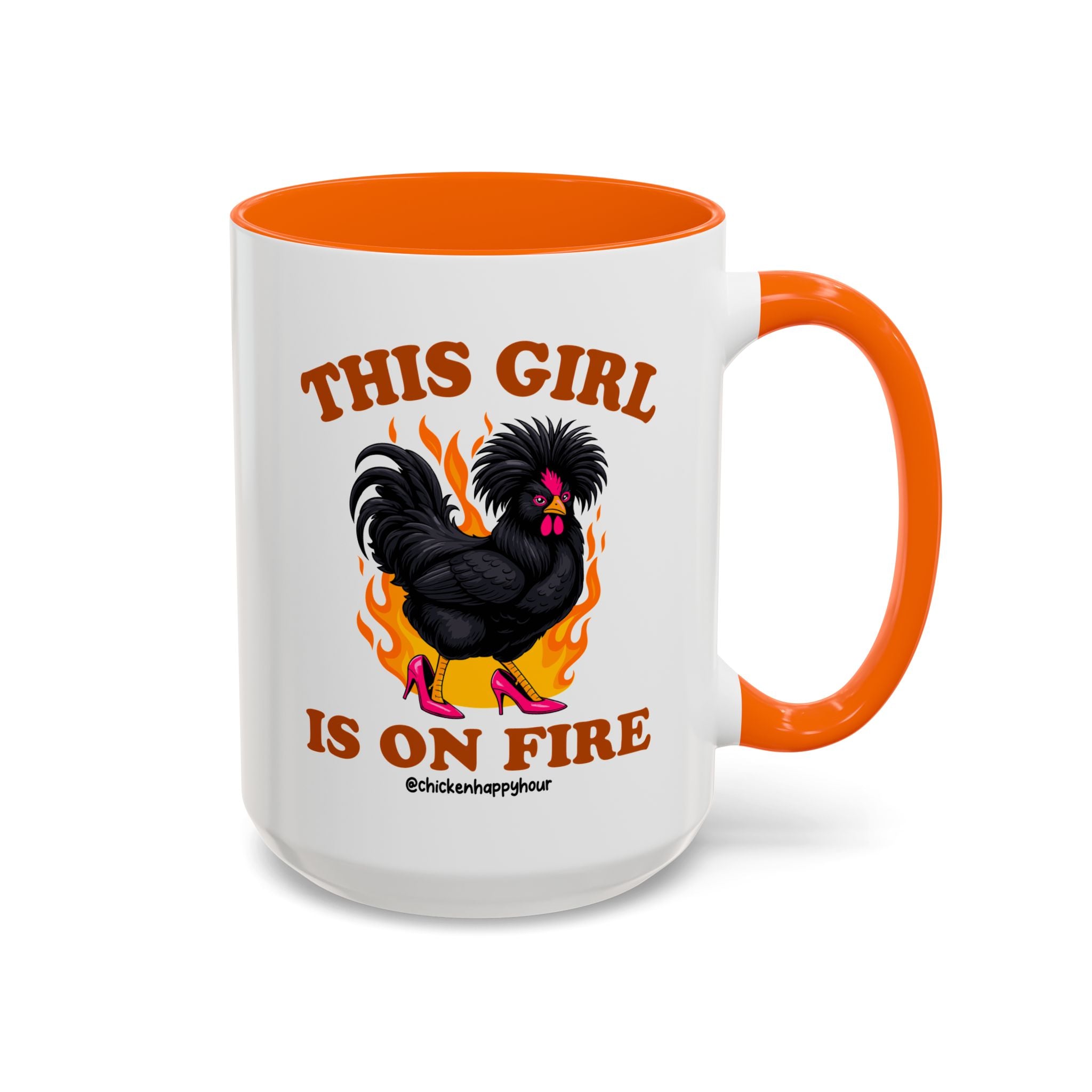 This Girl Is on Fire Coffee Mug