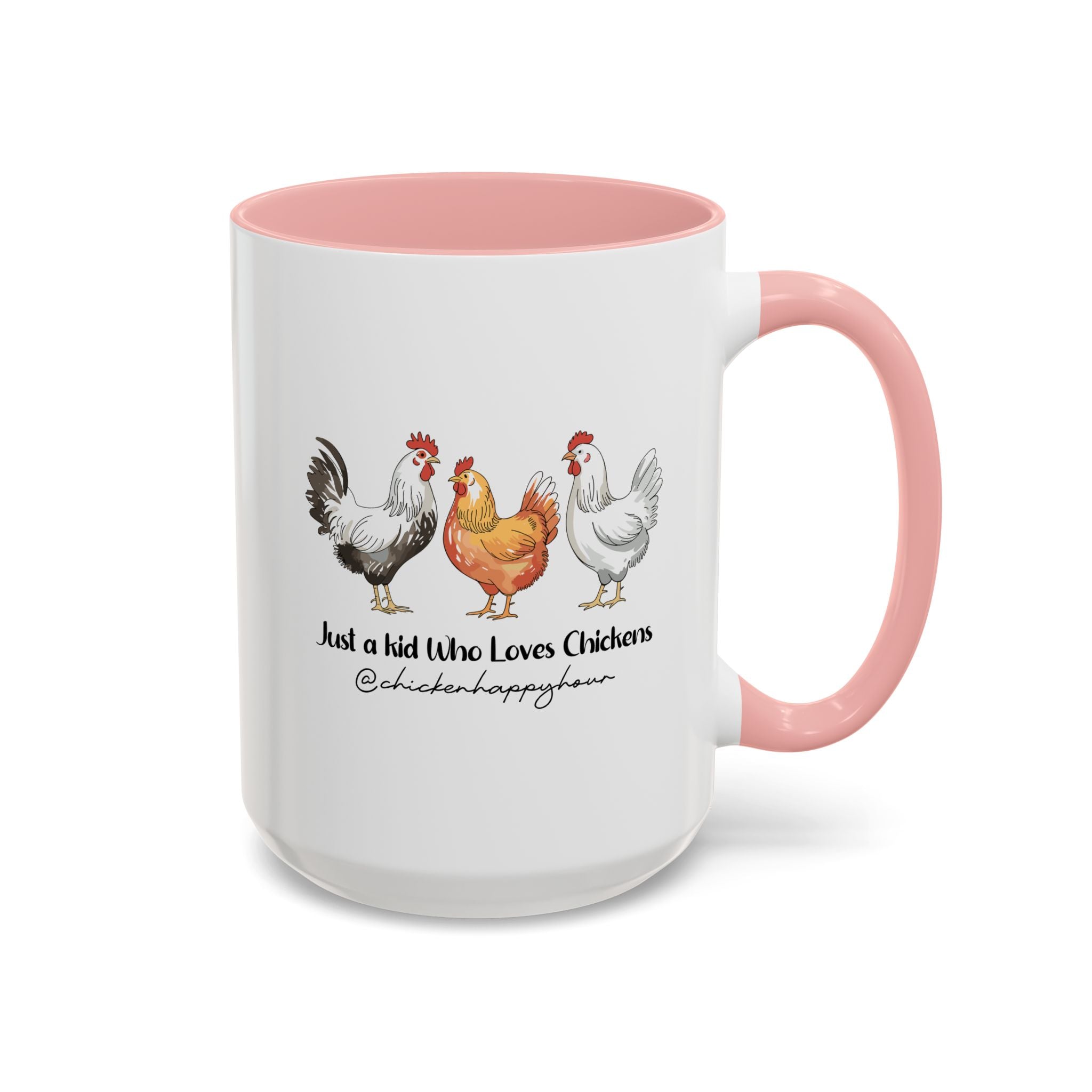 Just a kid Who Loves Chickens Coffee Mug