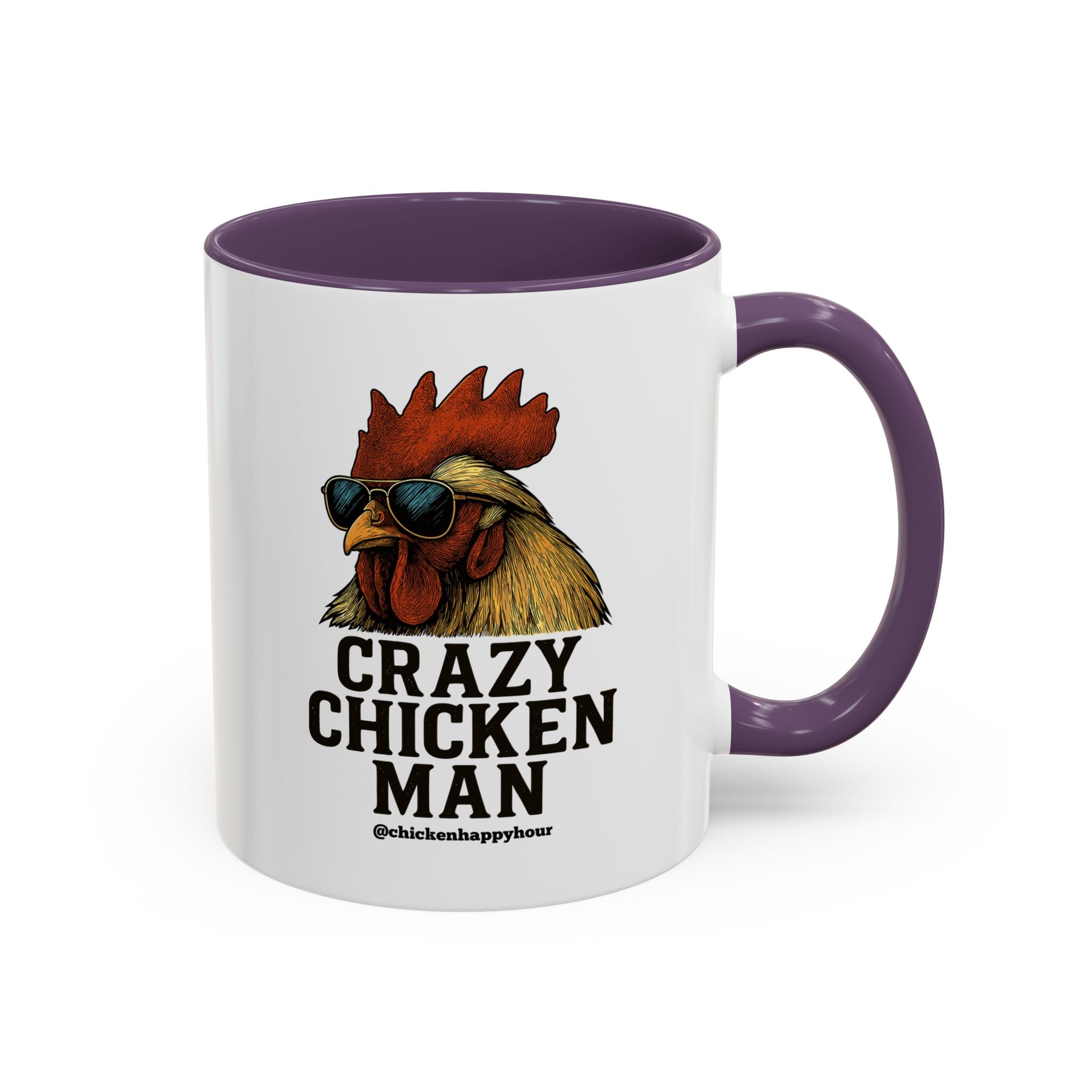 Crazy Chicken Man Coffee Mug