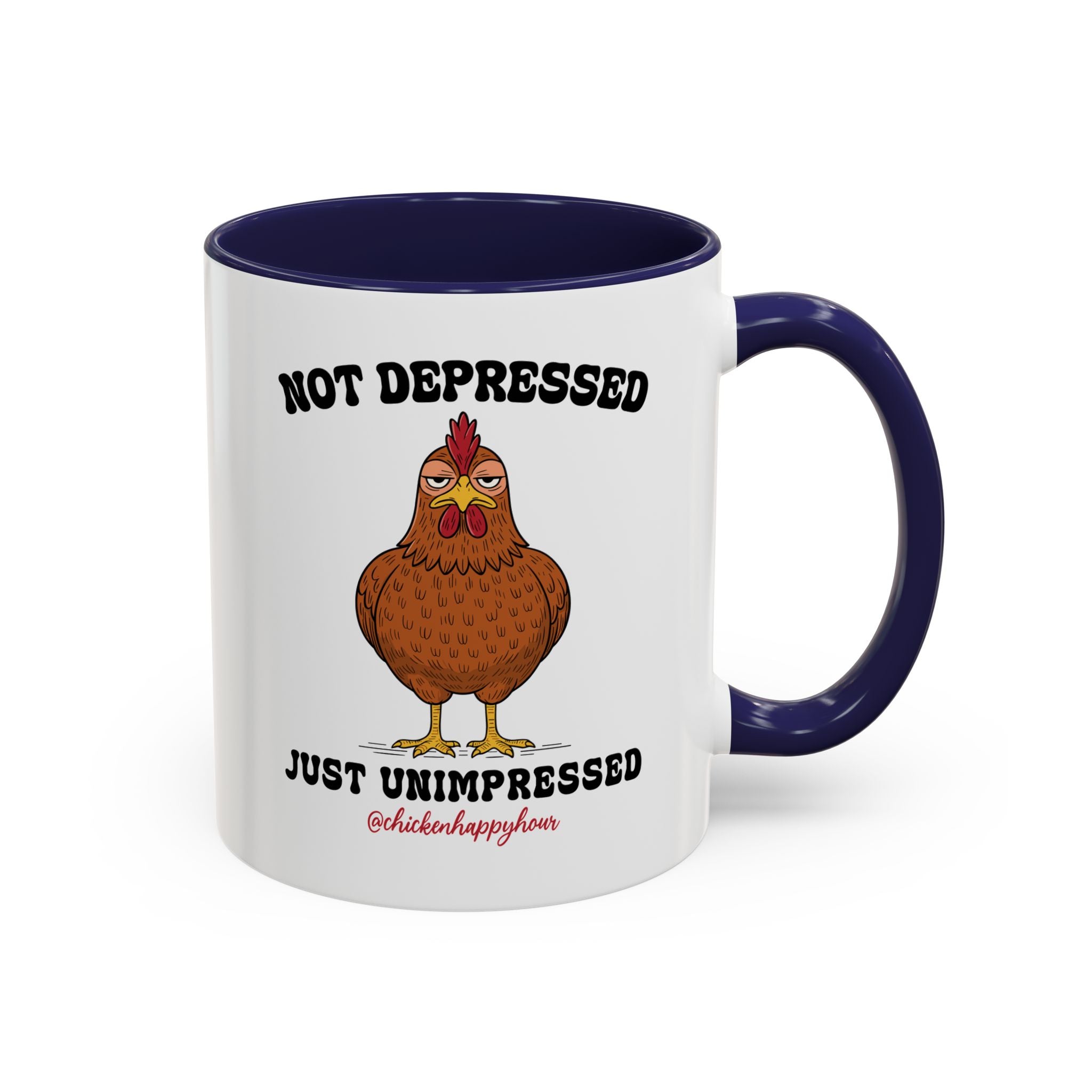 Not Depressed Coffee Mug