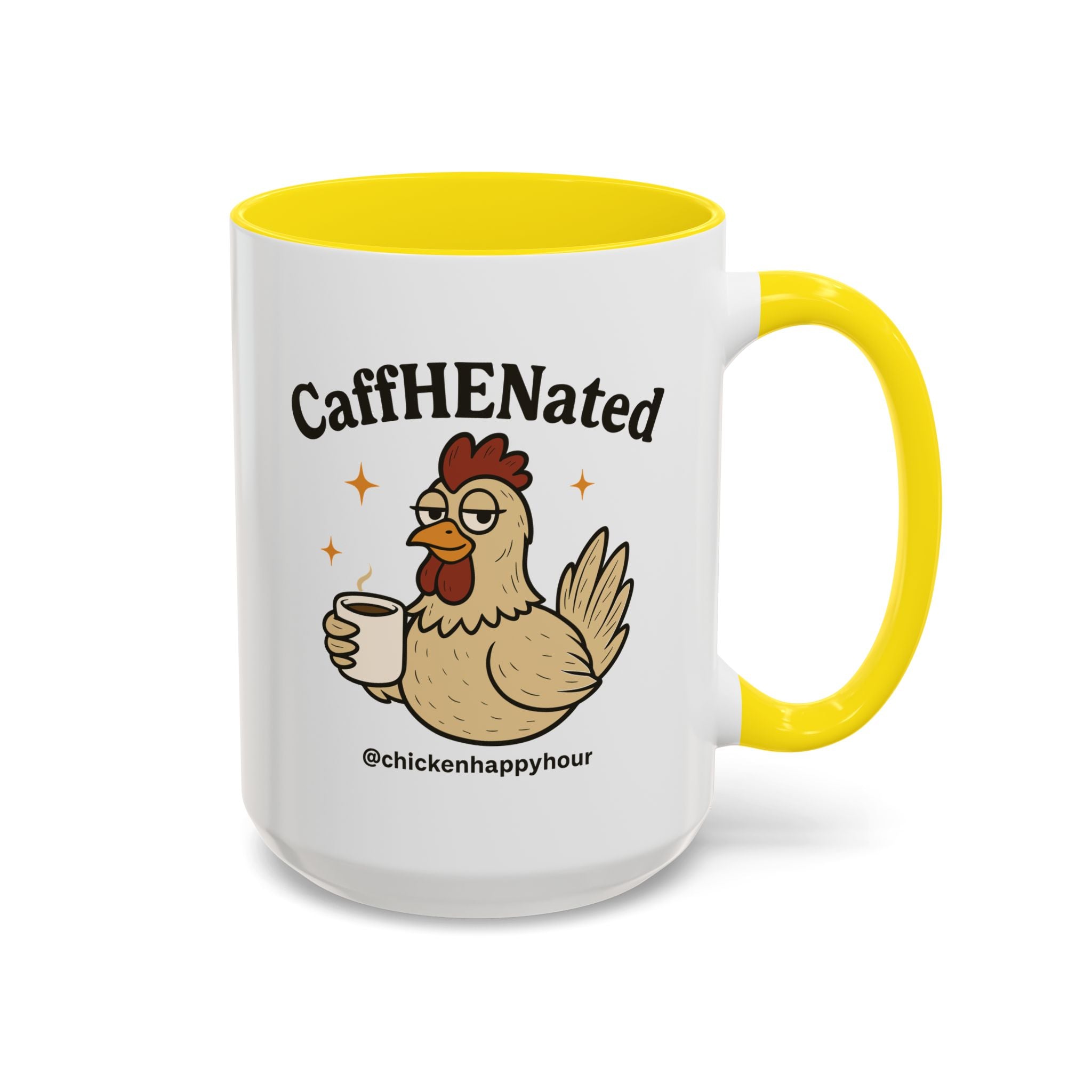 CaffHENated Coffee Mug