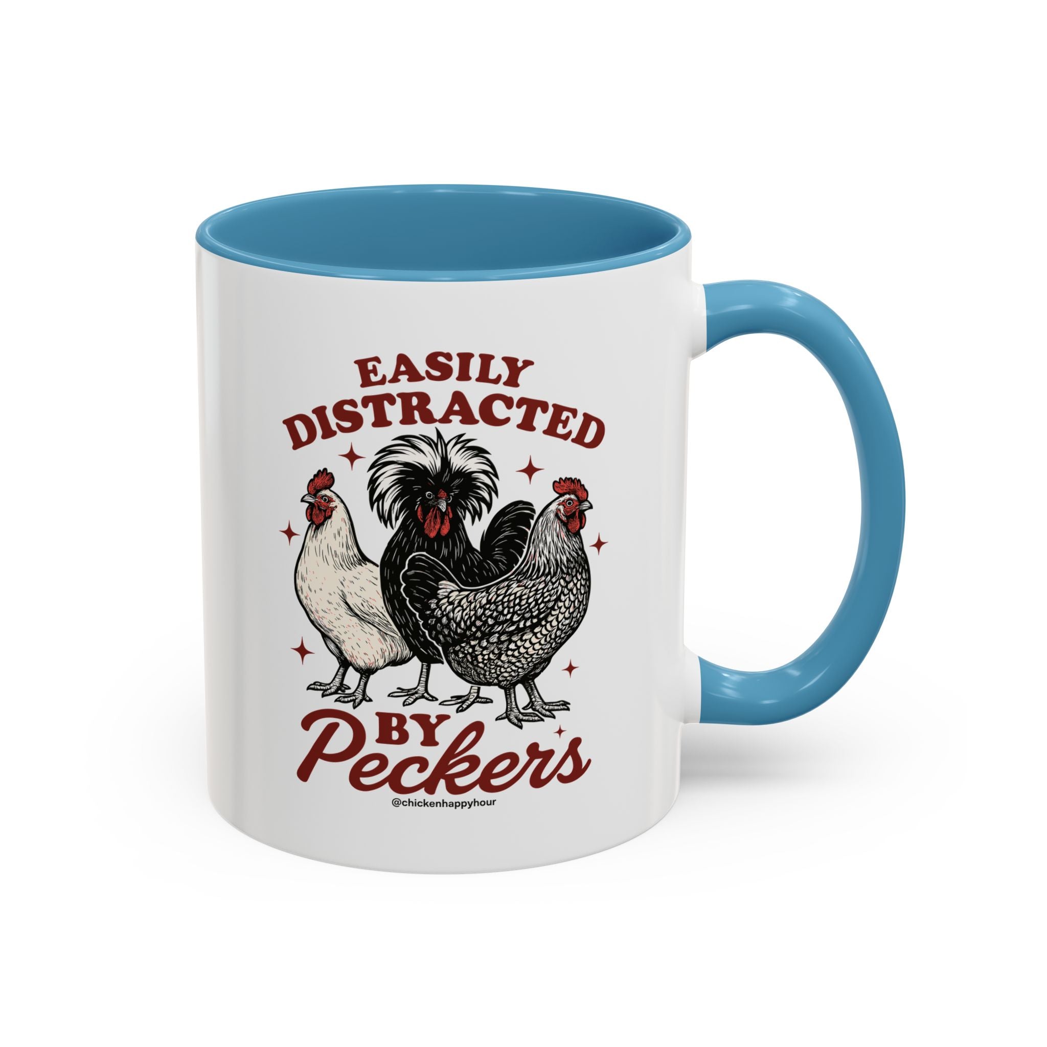 Easily Distracted By Peckers Coffee Mug