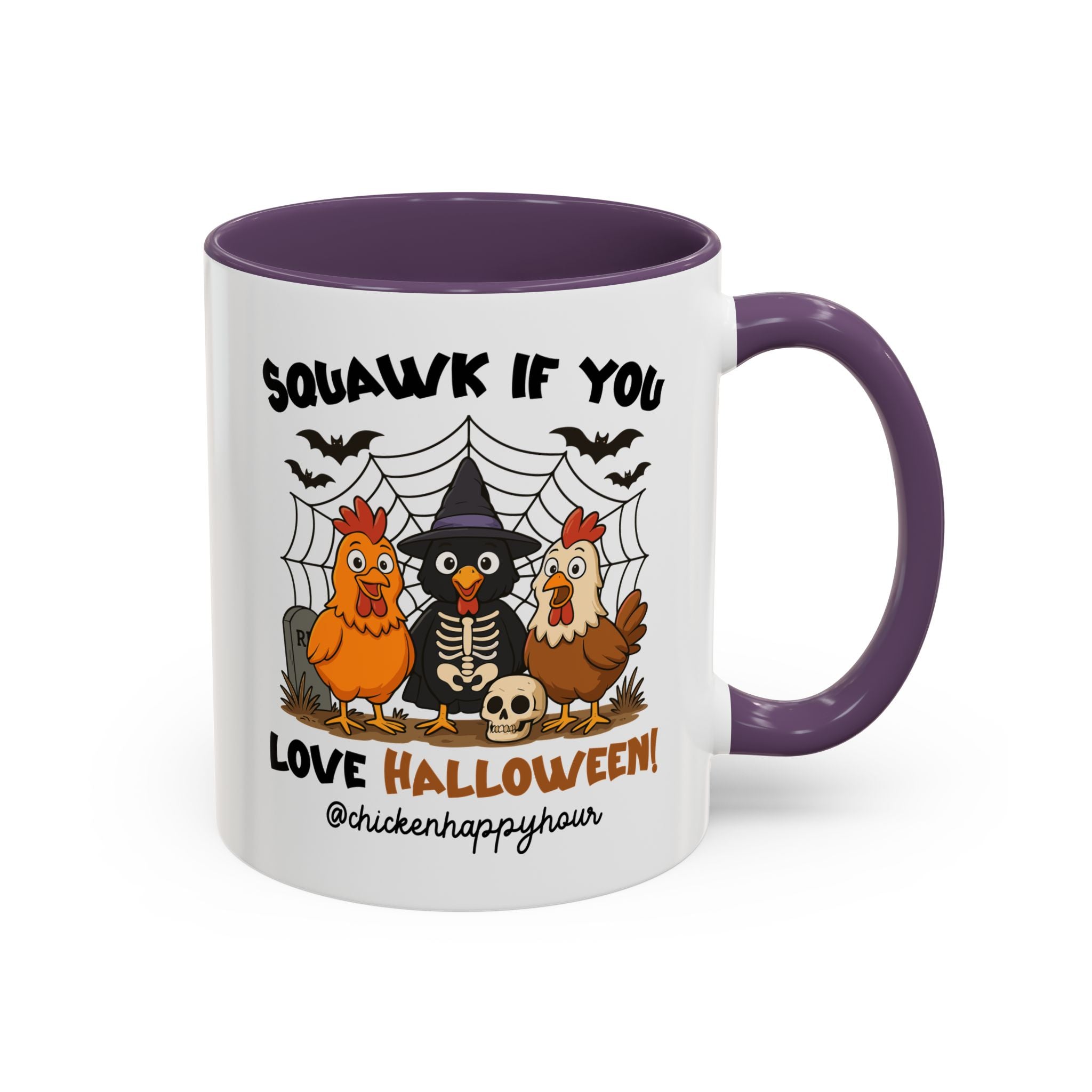 Squawk if you Love Halloween Coffee Mug