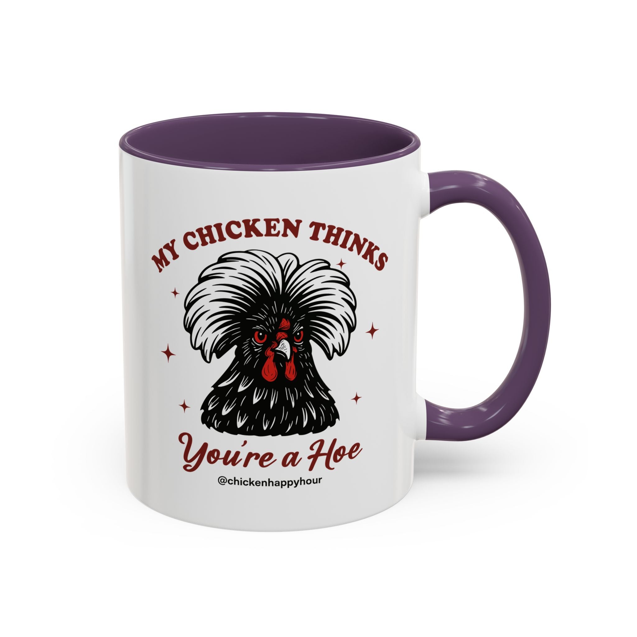 My Chicken Thinks Coffee Mug