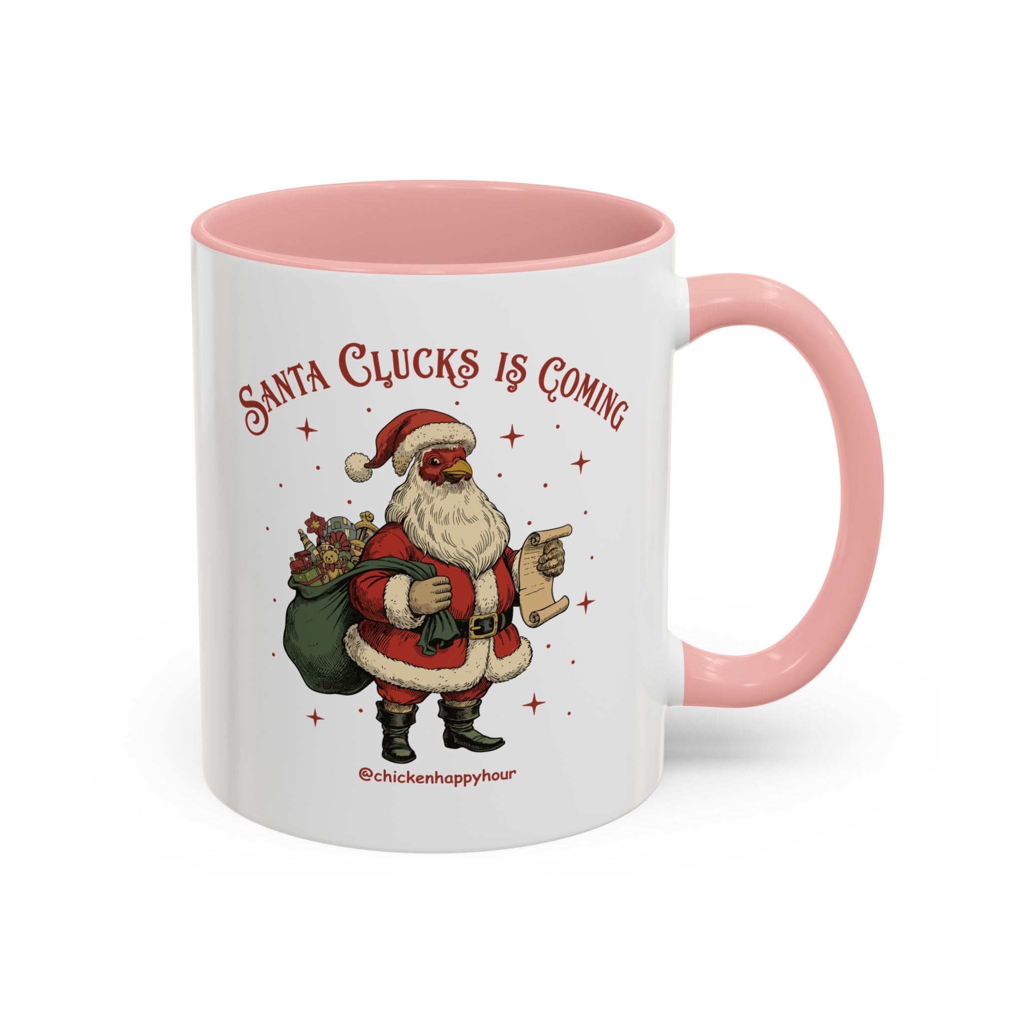 Santa Clucks Is Coming Coffee Mug