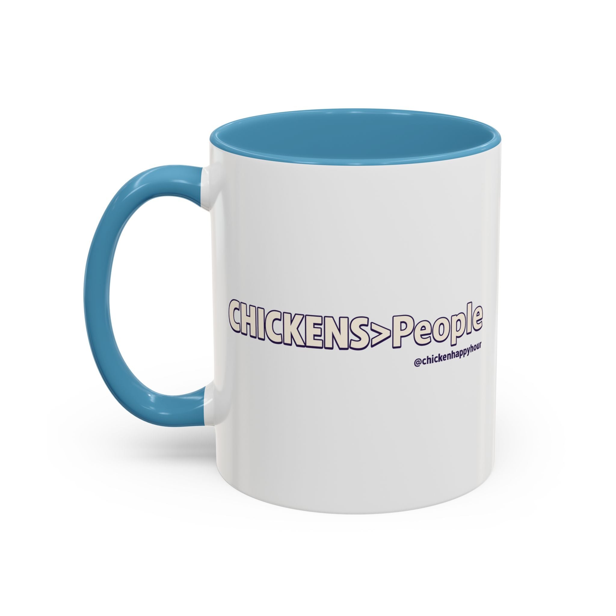 CHICKENS People Coffee Mug