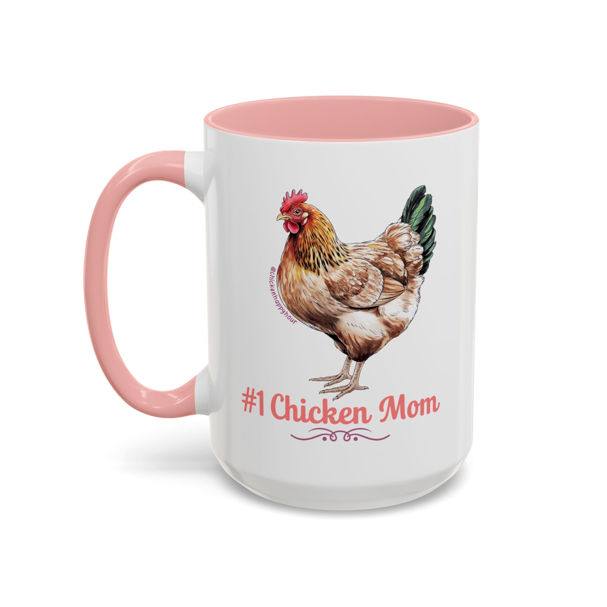 #1 Chicken Mom Coffee Mug