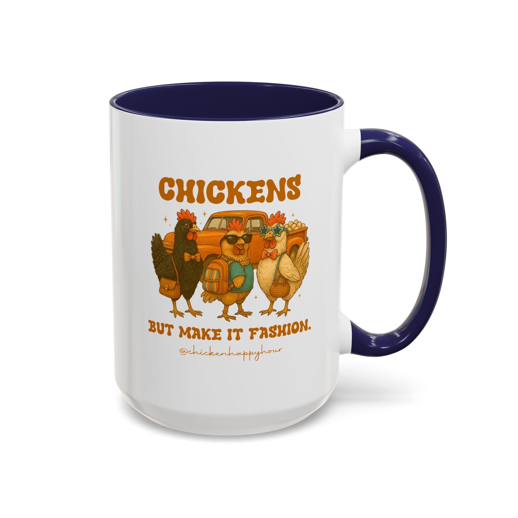 Chickens But Make it Fashion Coffee Mug