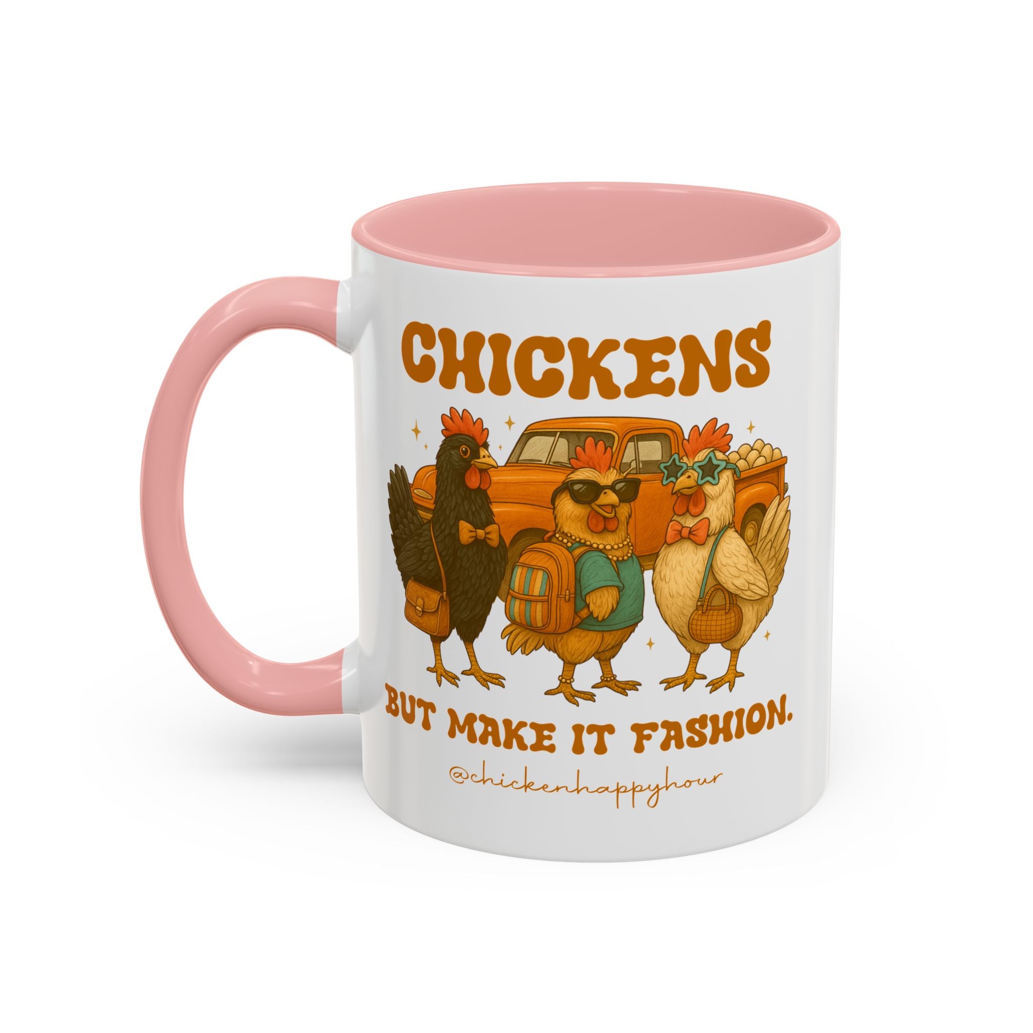 Chickens But Make it Fashion Coffee Mug