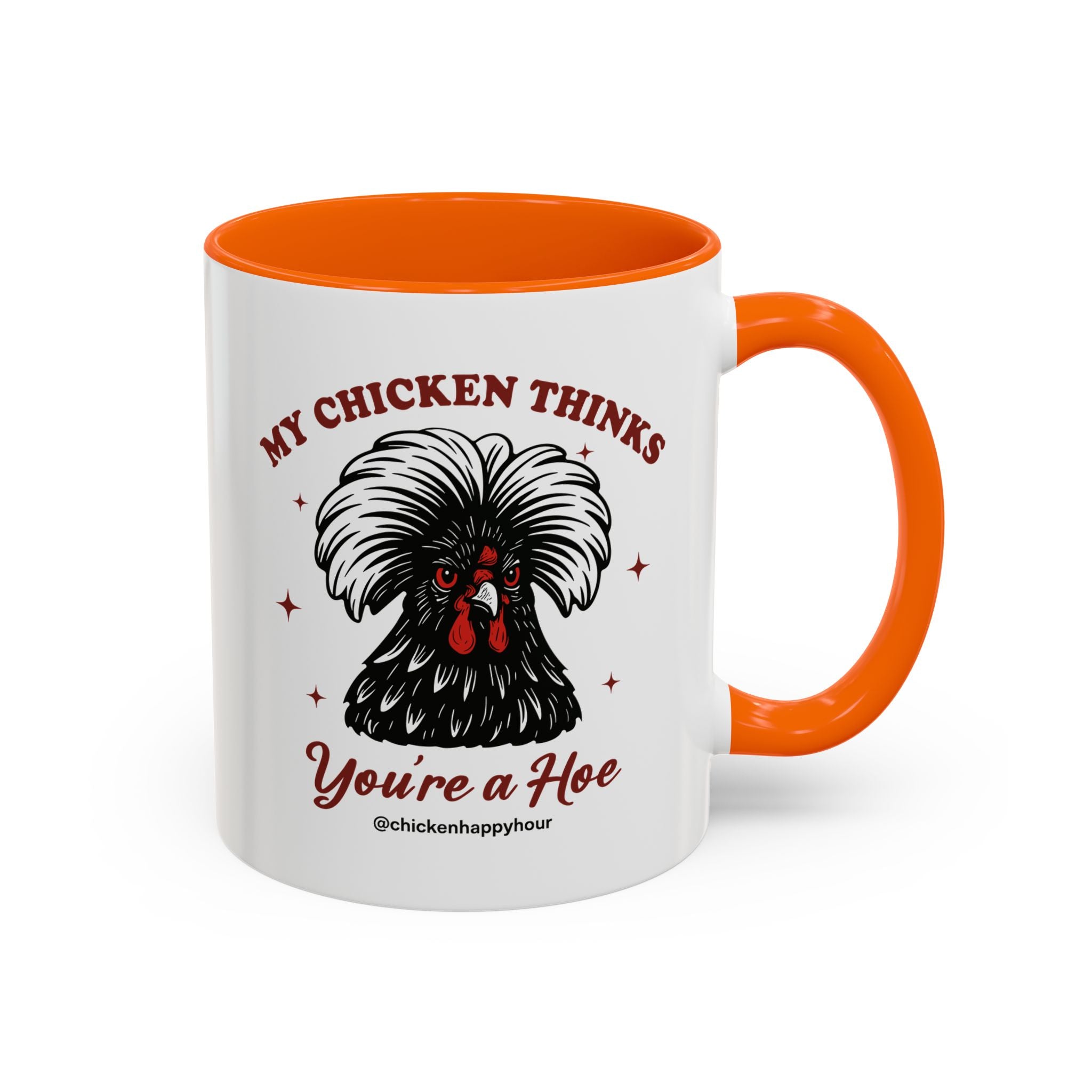 My Chicken Thinks Coffee Mug