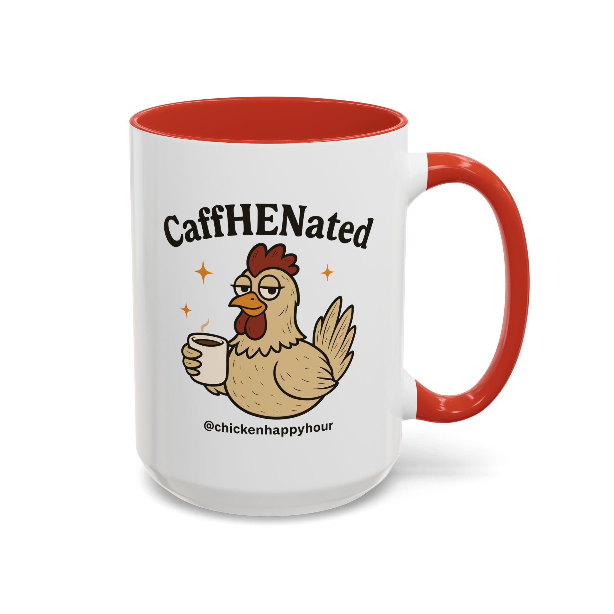 CaffHENated Coffee Mug