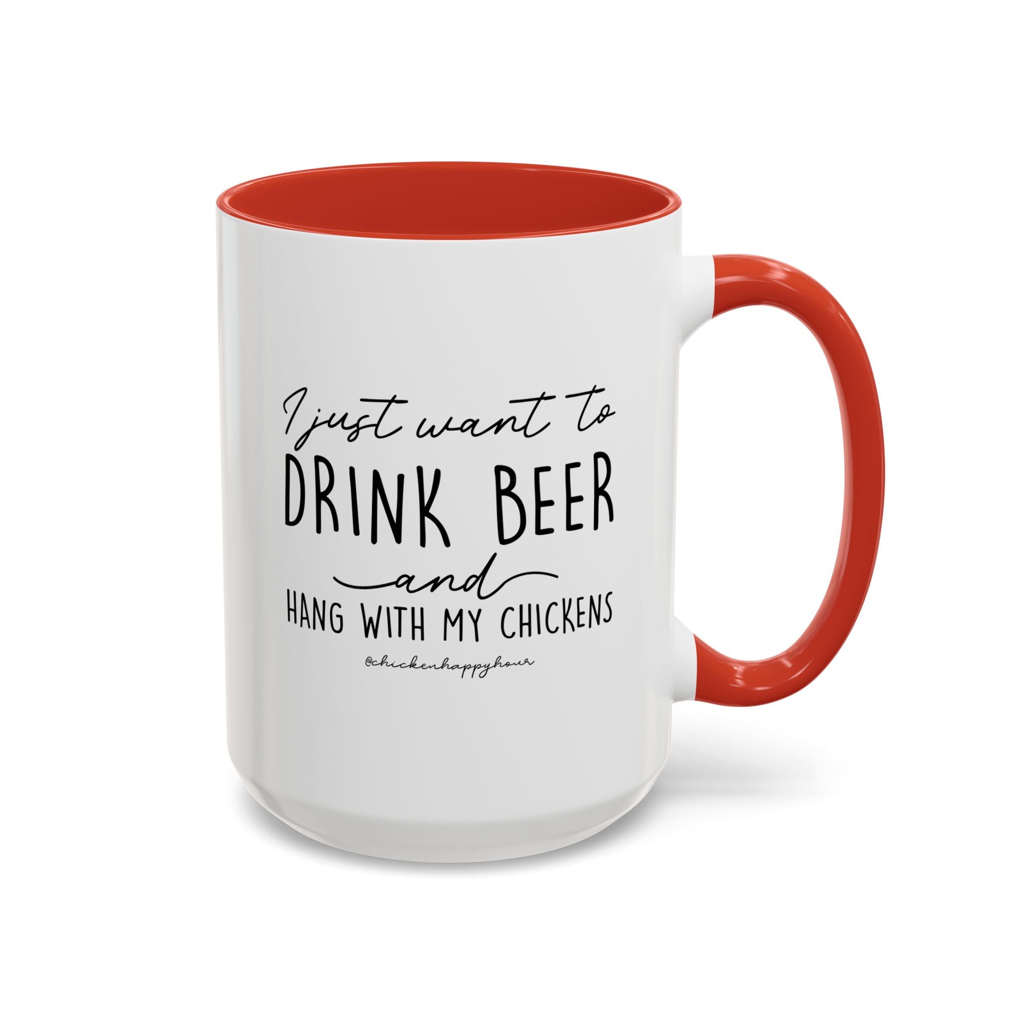 I Just Want to Drink Beer Mug